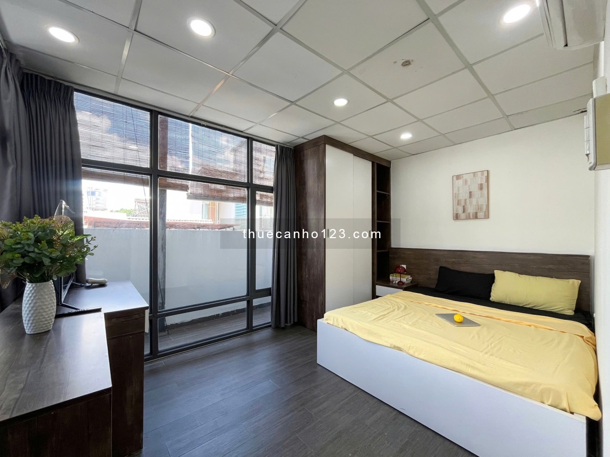  Căn hộ dịch vụ 1PN, 1PK, ban công tách bếp xịn xò ngay trung tâm quận 1