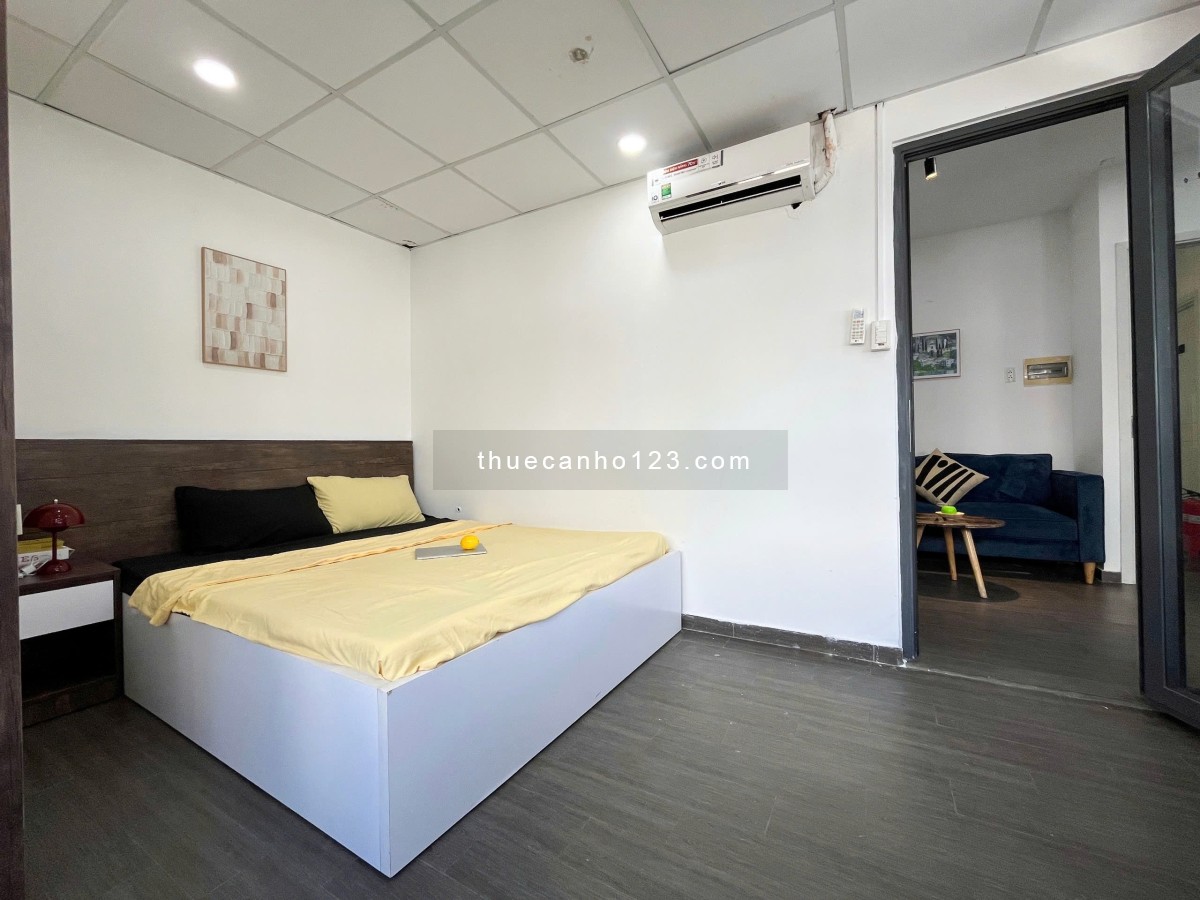  Căn hộ dịch vụ 1PN, 1PK, ban công tách bếp xịn xò ngay trung tâm quận 1