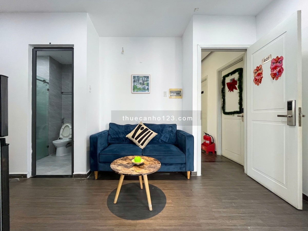  Căn hộ dịch vụ 1PN, 1PK, ban công tách bếp xịn xò ngay trung tâm quận 1