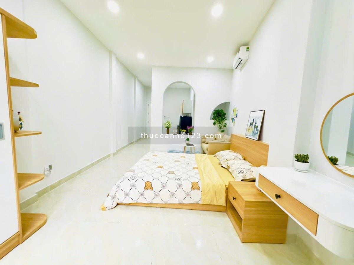 CHDV 1 Phòng Ngủ Cửa Sổ Trời DT Rộng Gần Chợ Phạm Văn Hai Tân Bình