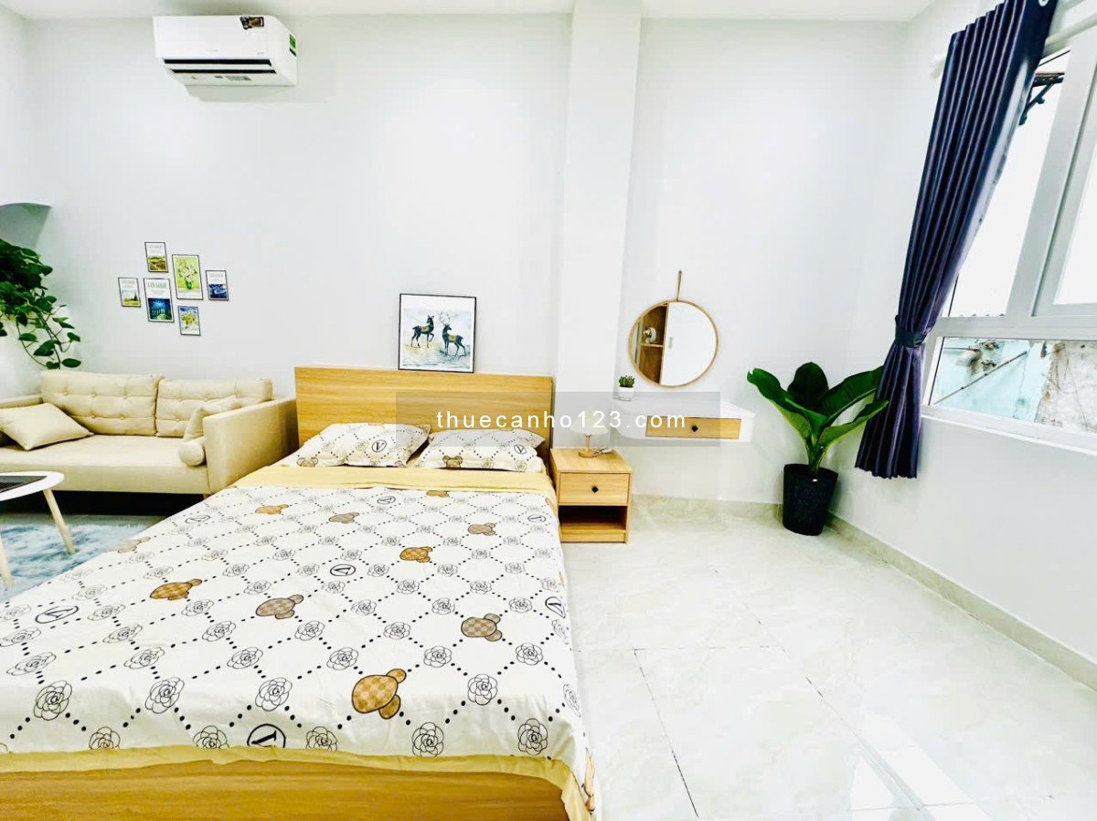 CHDV 1 Phòng Ngủ Cửa Sổ Trời DT Rộng Gần Chợ Phạm Văn Hai Tân Bình