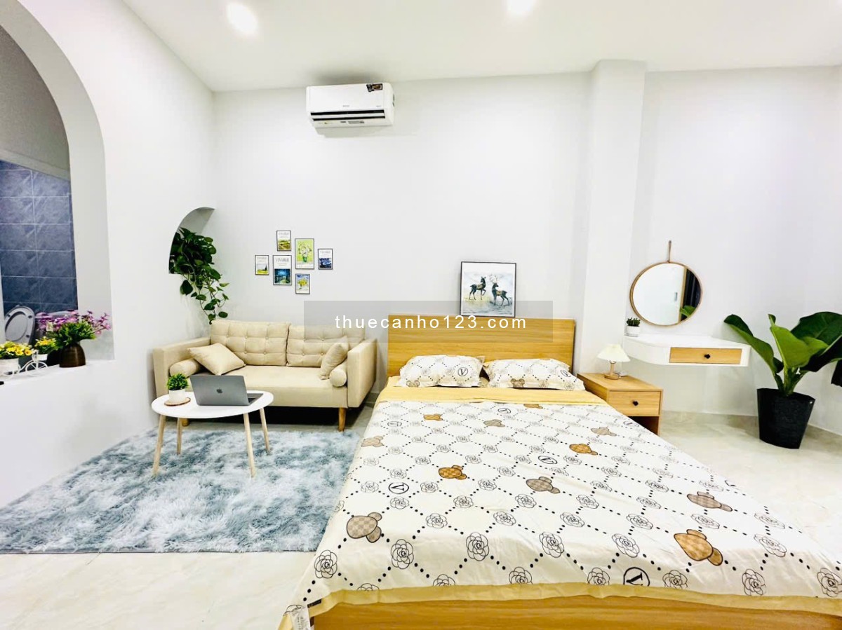 CHDV 1 Phòng Ngủ Cửa Sổ Trời DT Rộng Gần Chợ Phạm Văn Hai Tân Bình