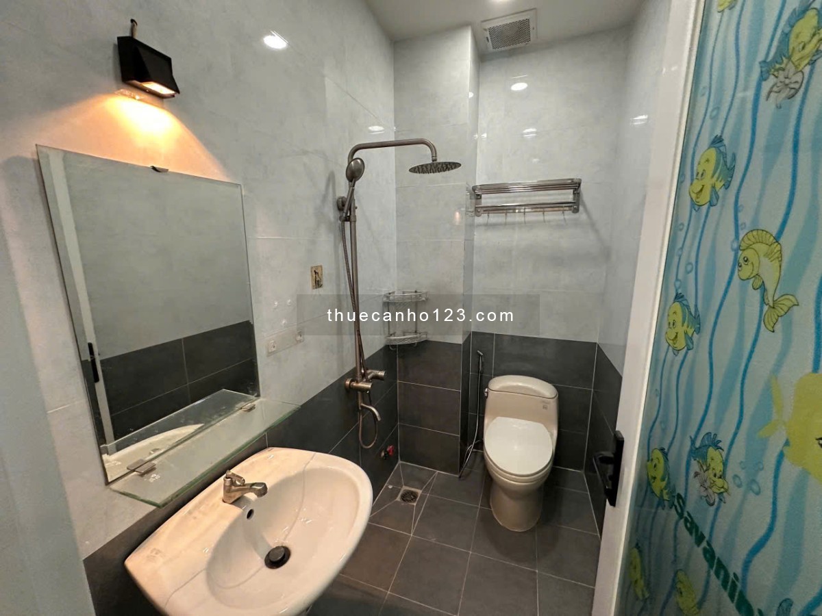 Căn hộ 1 phòng ngủ full nội thất, máy giặt riêng, cửa sổ rộng tại Bình Thạnh – gần Phan Đăng Lưu