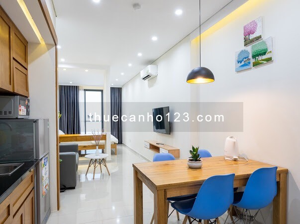 Căn hộ 1PN tách bếp ban công cho thuê Q1, ngay Pull Man gần Bùi Viện, Đề Thám, Cô Giang, ĐH Văn Lang