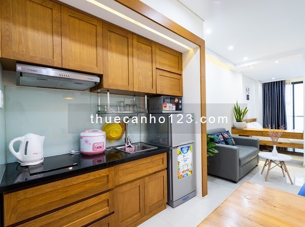 Căn hộ 1PN tách bếp ban công cho thuê Q1, ngay Pull Man gần Bùi Viện, Đề Thám, Cô Giang, ĐH Văn Lang