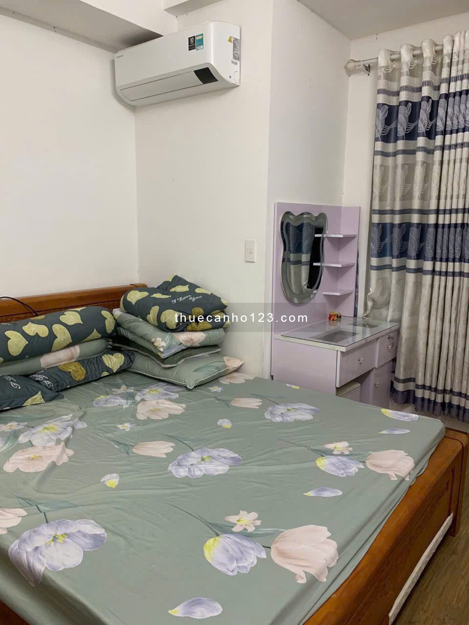 Chung cư Hà Đô, Nguyễn Công Văn, GV: 2p ngủ, nội thất, 75m2, 12triệu