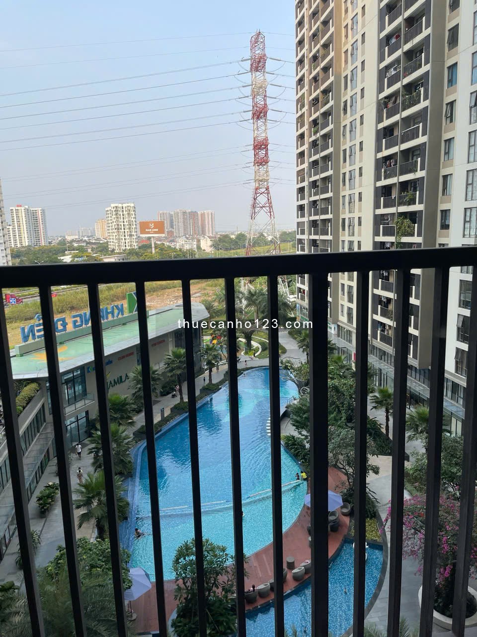 Cho thuê căn hộ 2 phòng ngủ Jamila - 2 phòng ngủ tách rời không sát nhau 12 triệu