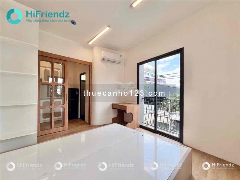 Cho thuê căn hộ 1 phòng ngủ tách bếp mới 100% ngay Cầu Sài Gòn thiết kế xinh xắn nhỏ gọn full