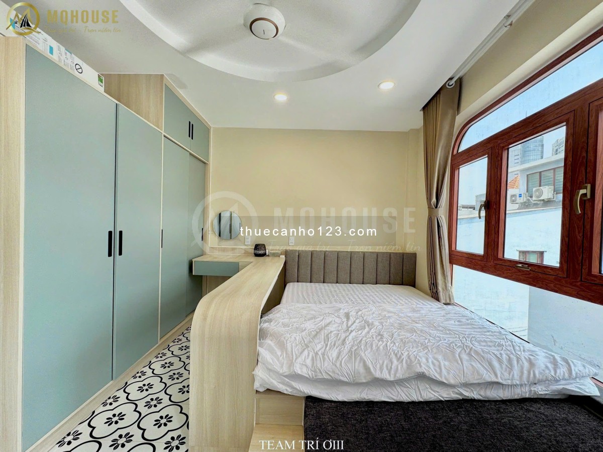 Cho thuê căn hộ xinh xắn tone bánh bèo công chúa ngay phường 17 Bình Thạnh gần trung tâm sài gòn