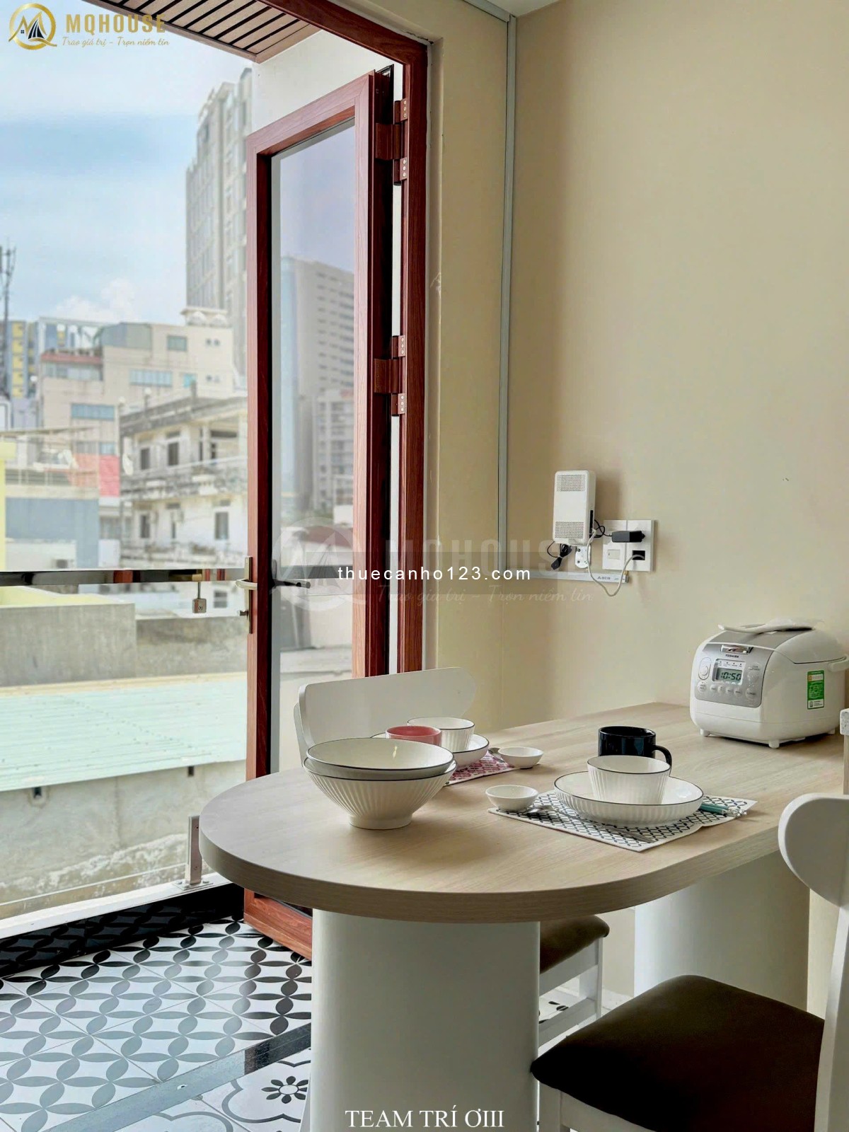 Cho thuê căn hộ xinh xắn tone bánh bèo công chúa ngay phường 17 Bình Thạnh gần trung tâm sài gòn