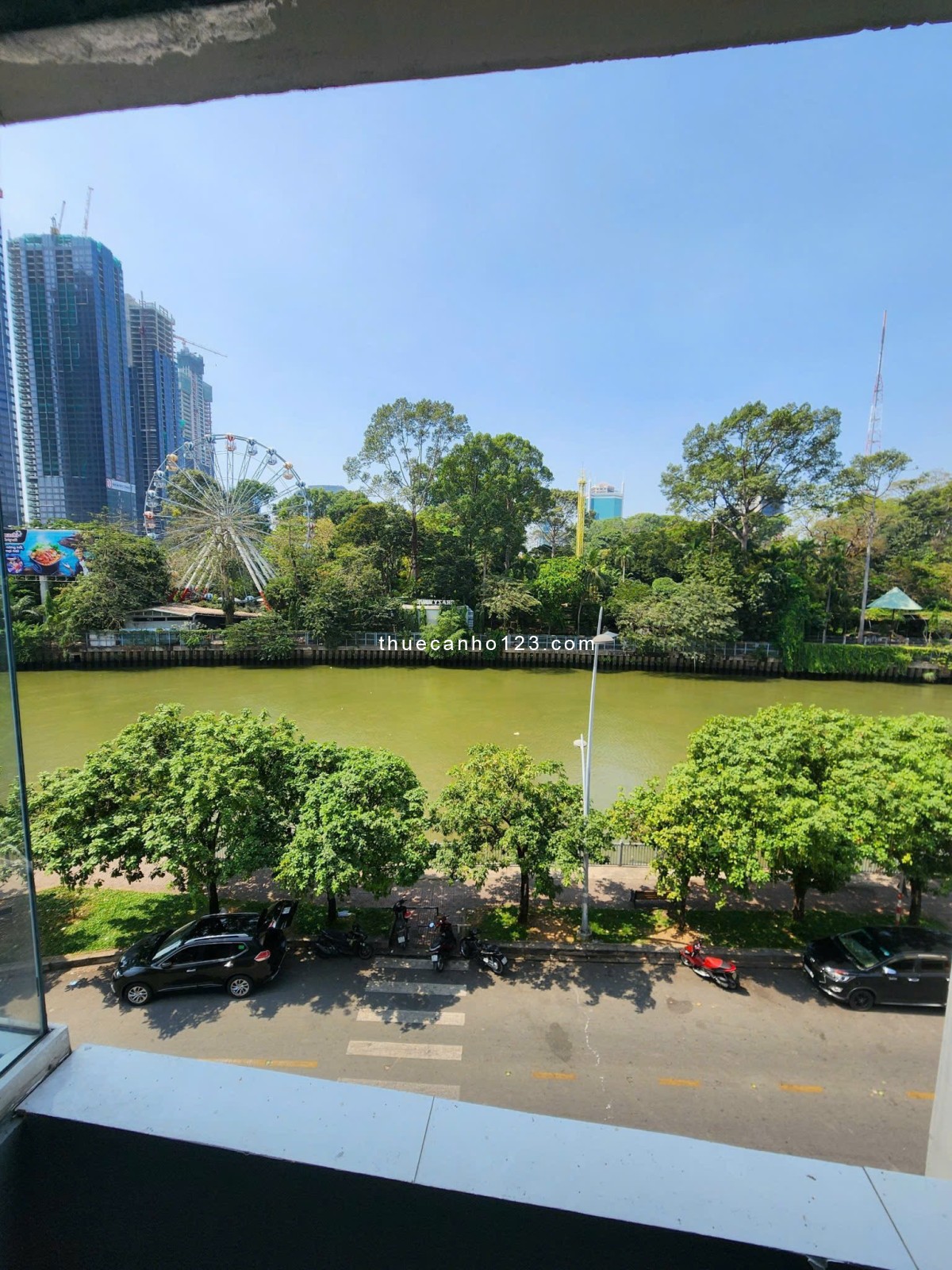 Trống Lại Căn Hộ 1PN Ban Công View Bờ Kè Trường Sa - Full NT Hiện Đại , Khu Dân Cư Yên Tĩnh