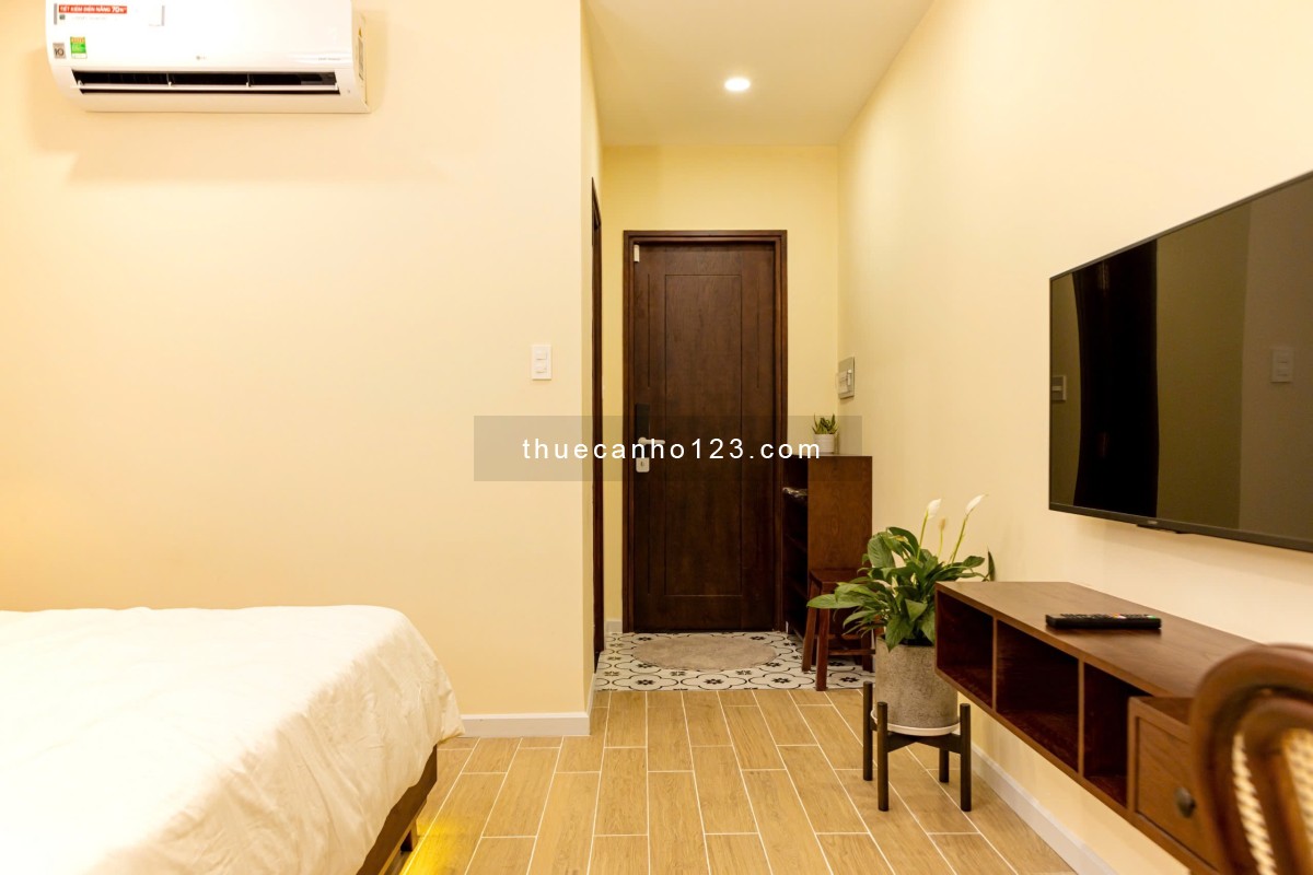 Cho thuê căn hộ Q1 - 1PN tách bếp riêng biệt - 40m2 - Full nội thất - gần công viên Lê Văn Tám