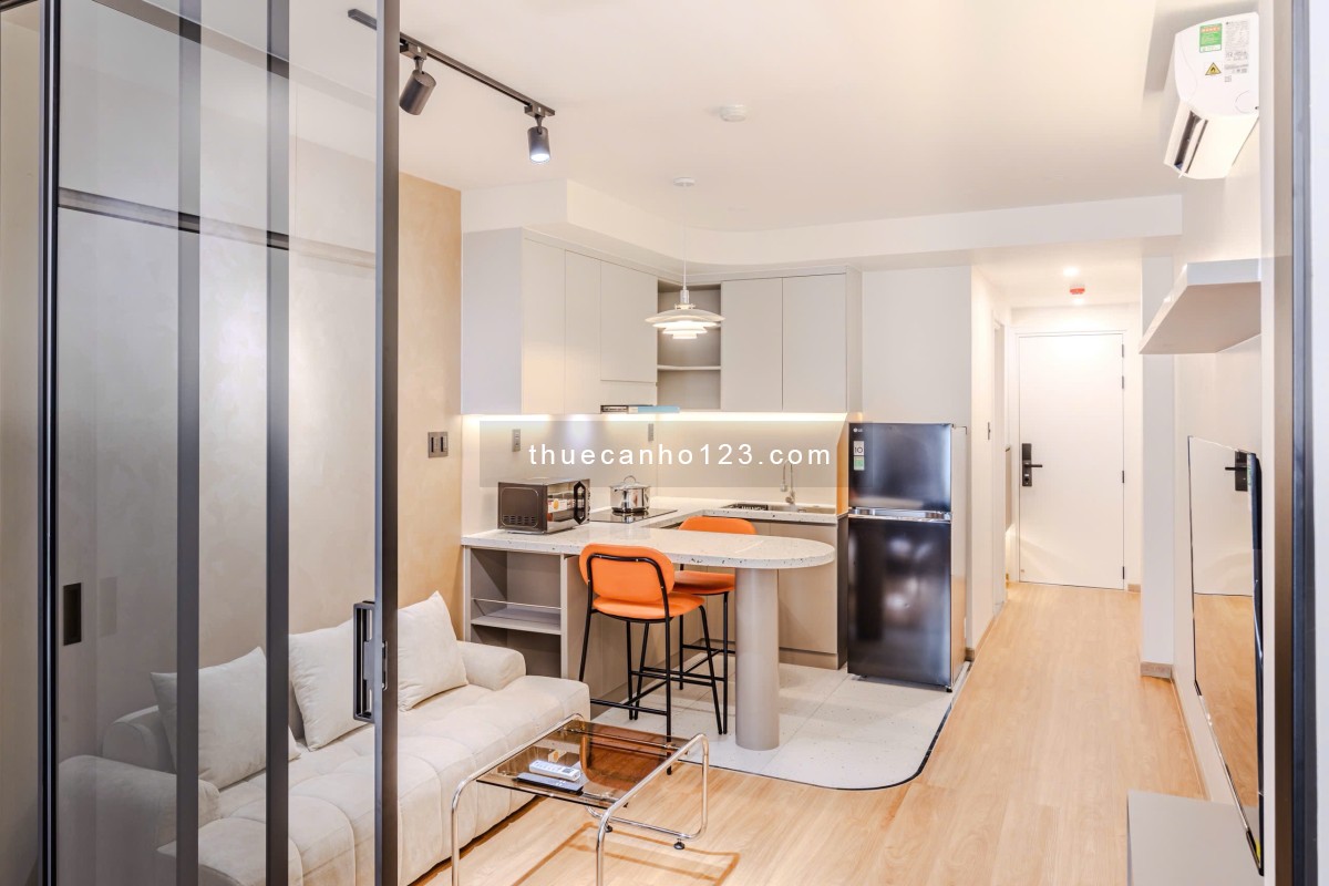 Cho thuê căn hộ hiện đại, sang trọng Q1- 1PN tách bếp -Ban công lớn - gần chợ Bến Thành,cầu Calmette