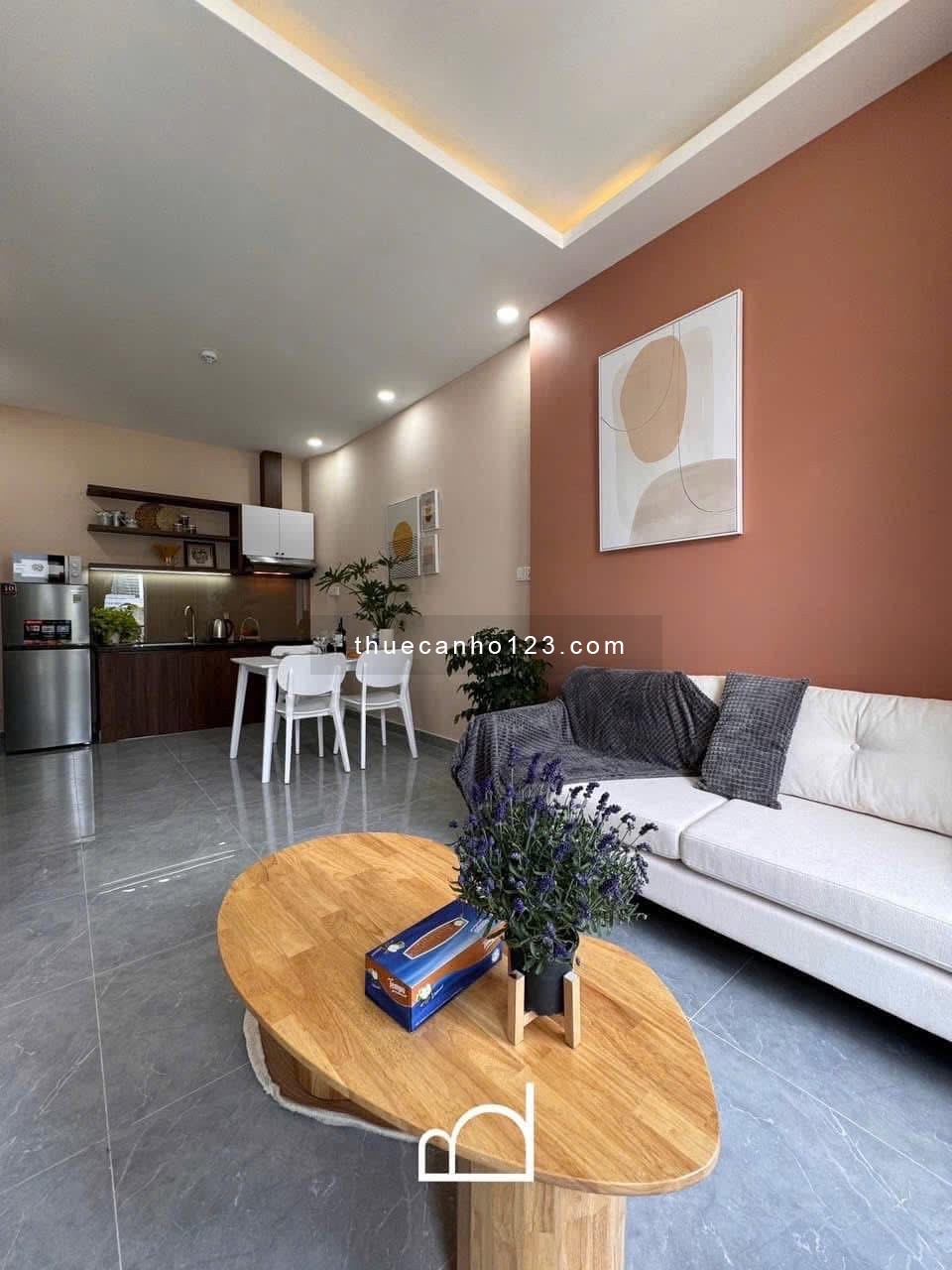 Căn Hộ Ánh Sáng 1PN Ban Công Đón Nắng Đẹp - Đầy Đủ Tiện Nghi, Decor Tinh Tế - Gần Cầu Thị Nghè