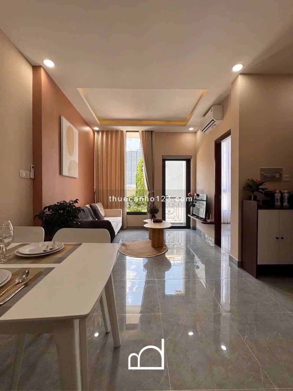 Căn Hộ Ánh Sáng 1PN Ban Công Đón Nắng Đẹp - Đầy Đủ Tiện Nghi, Decor Tinh Tế - Gần Cầu Thị Nghè