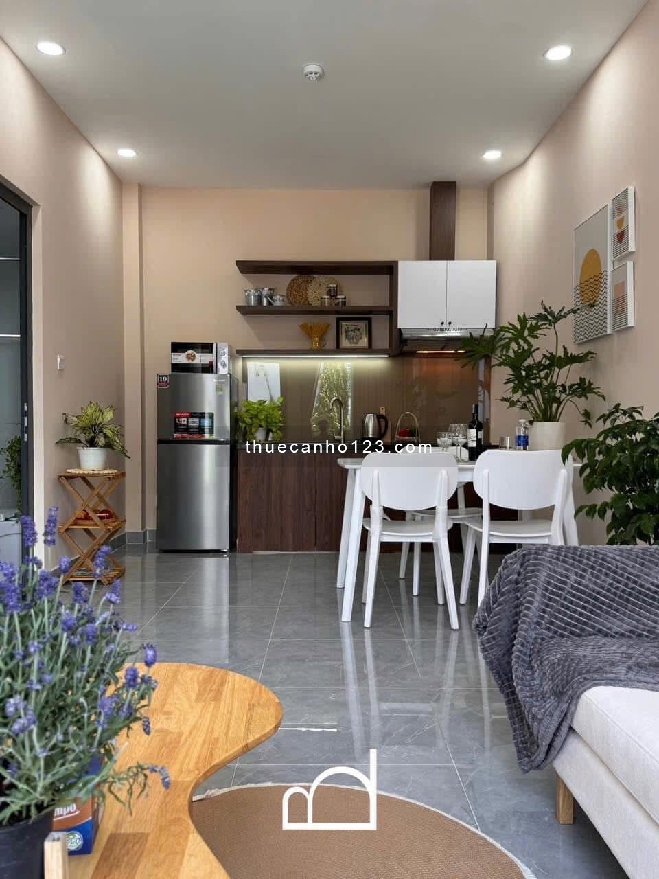 Căn Hộ Ánh Sáng 1PN Ban Công Đón Nắng Đẹp - Đầy Đủ Tiện Nghi, Decor Tinh Tế - Gần Cầu Thị Nghè