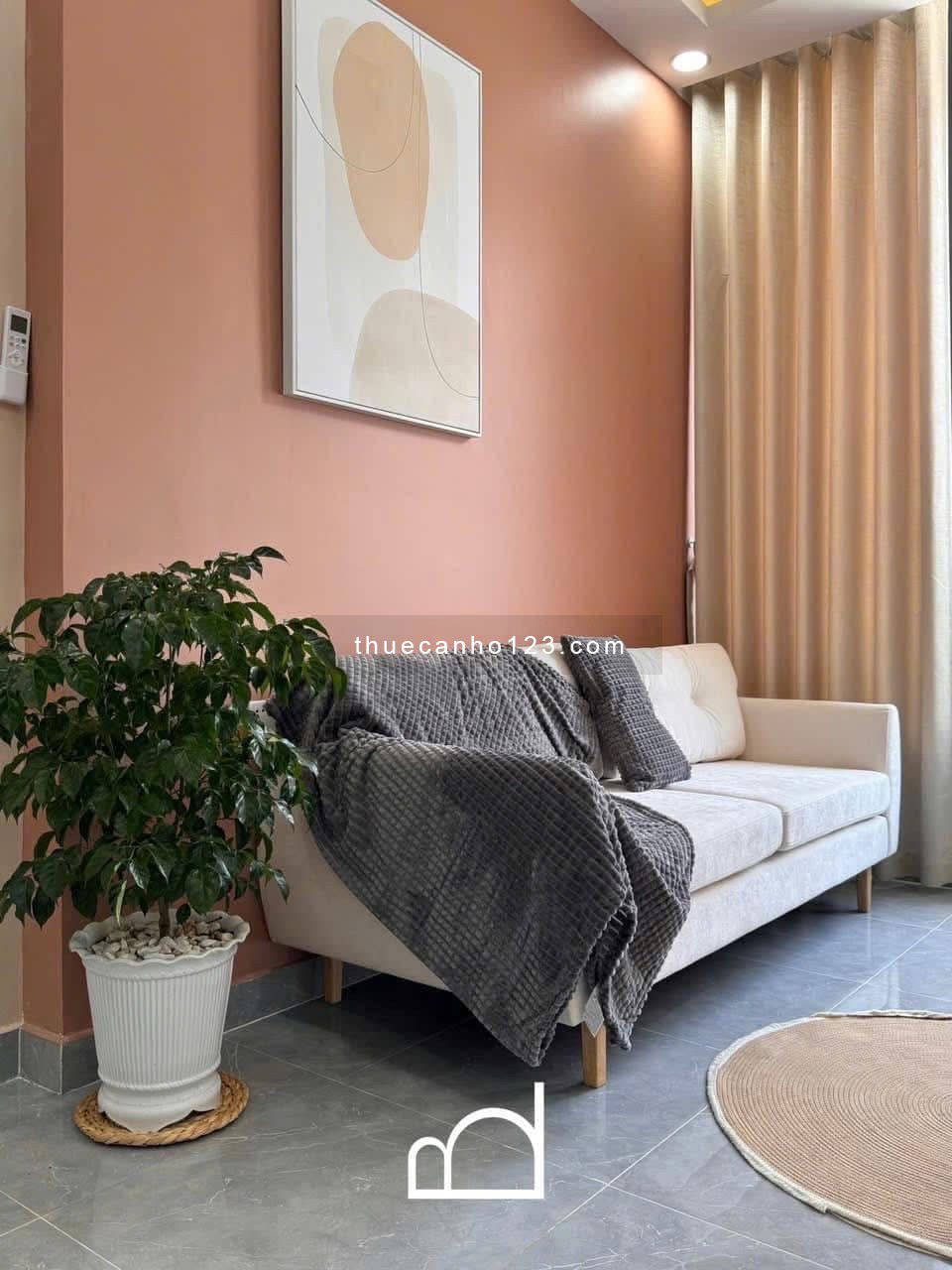 Căn Hộ Ánh Sáng 1PN Ban Công Đón Nắng Đẹp - Đầy Đủ Tiện Nghi, Decor Tinh Tế - Gần Cầu Thị Nghè