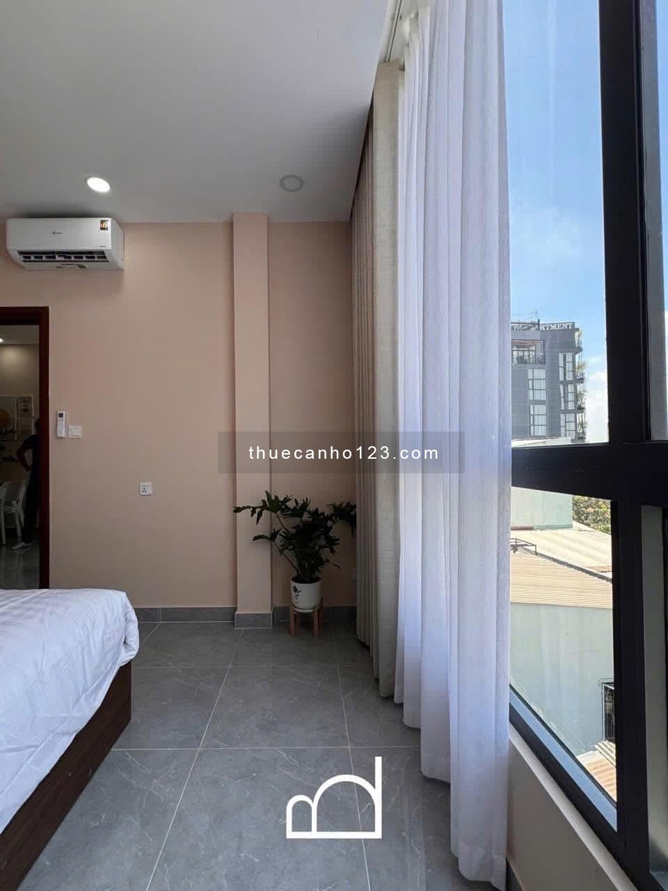 Căn Hộ Ánh Sáng 1PN Ban Công Đón Nắng Đẹp - Đầy Đủ Tiện Nghi, Decor Tinh Tế - Gần Cầu Thị Nghè