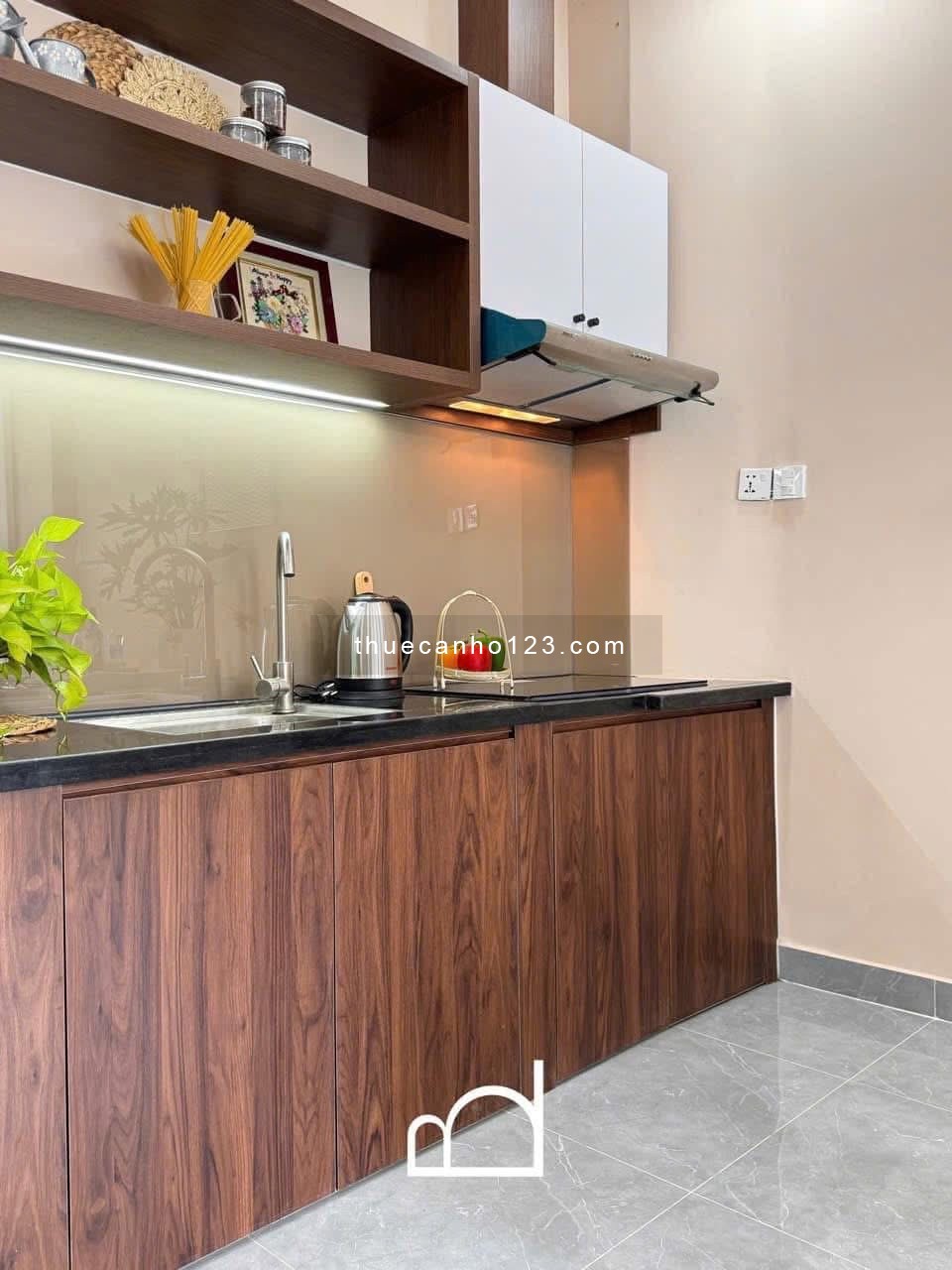 Căn Hộ Ánh Sáng 1PN Ban Công Đón Nắng Đẹp - Đầy Đủ Tiện Nghi, Decor Tinh Tế - Gần Cầu Thị Nghè