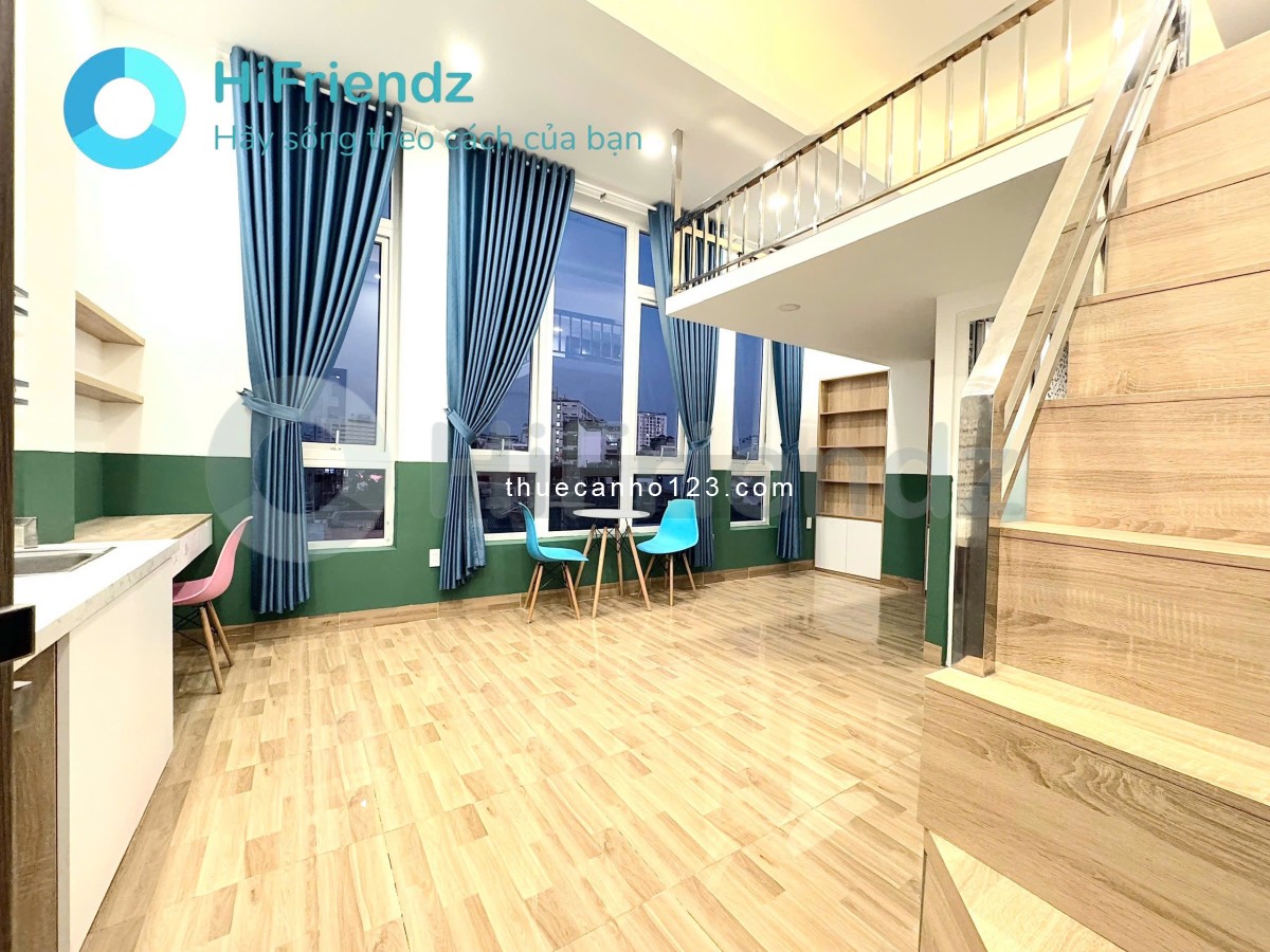 Duplex Cửa Sổ Đón Nắng Full NT Hiện Đại, PCCC & An Ninh Đảm Bảo - Gần Vòng Xoay Điện Biên Phủ Q1