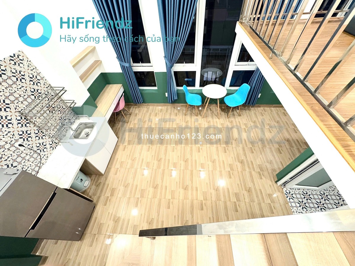 Duplex Cửa Sổ Đón Nắng Full NT Hiện Đại, PCCC & An Ninh Đảm Bảo - Gần Vòng Xoay Điện Biên Phủ Q1