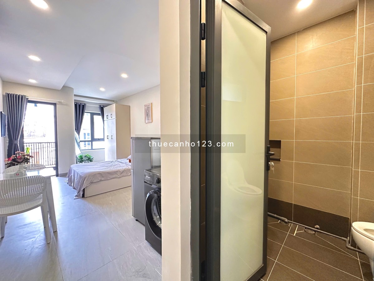 Siêu phẩm căn hộ Studio Ban Công Full nội thất ngay Khu Phan Xích Long - Tiện đi lại Q1, Bình Thạnh