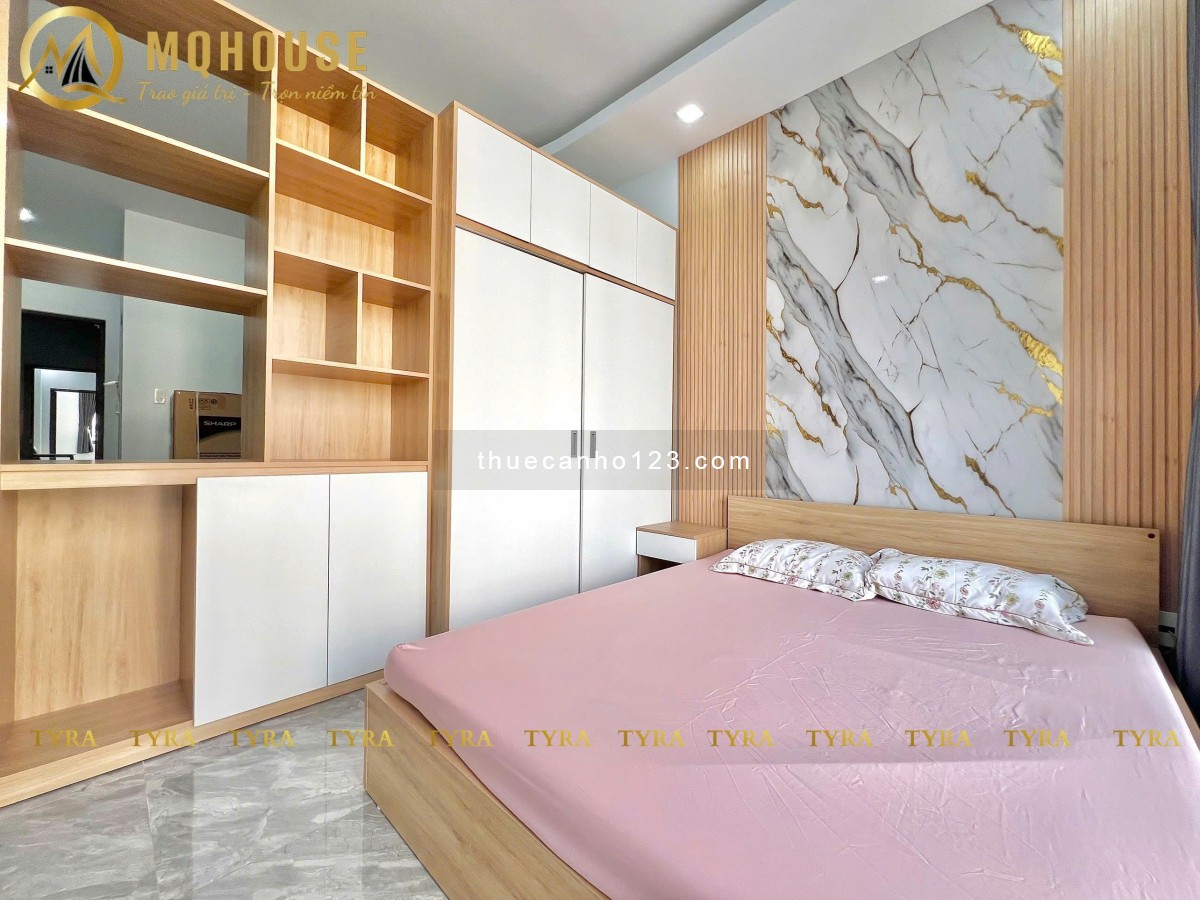 Khai trương Toà CHDV 45m2 Ban Công/ Cửa Sổ Full Nội Thất - Mặt tiền đường, Thang Máy