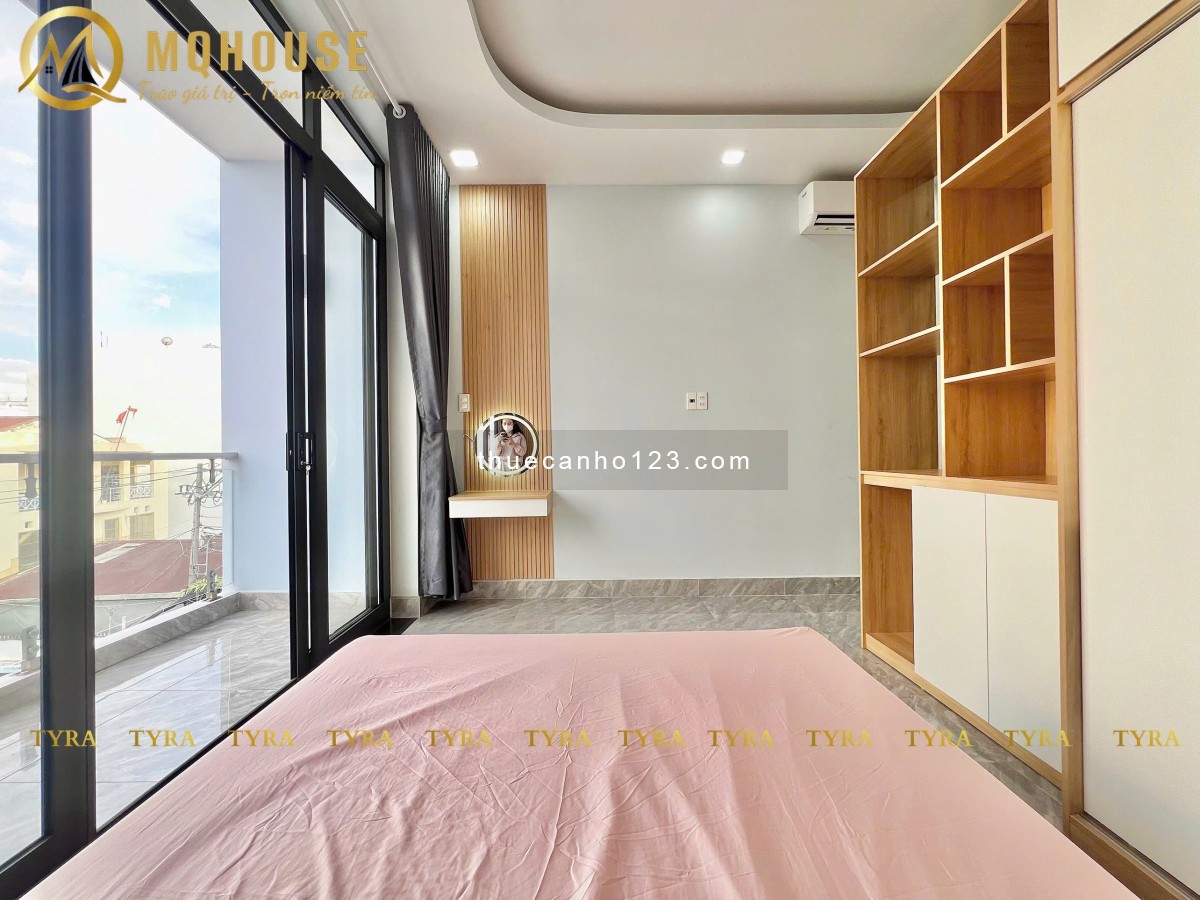 Khai trương Toà CHDV 45m2 Ban Công/ Cửa Sổ Full Nội Thất - Mặt tiền đường, Thang Máy