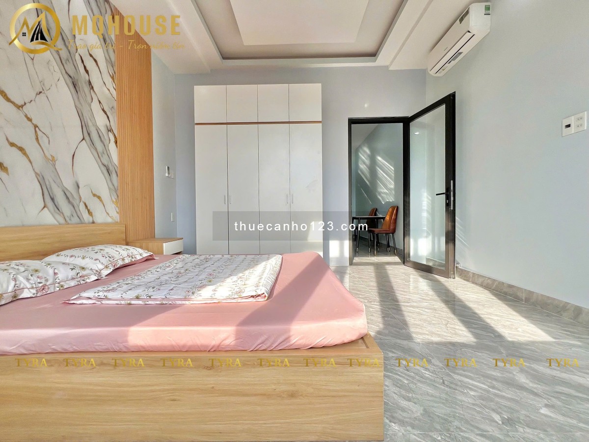 Khai trương Toà CHDV 45m2 Ban Công/ Cửa Sổ Full Nội Thất - Mặt tiền đường, Thang Máy