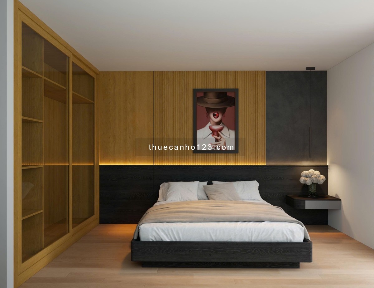 Cho thuê căn hộ 1PN tách bếp full nội thất ngay Landmark Bình Thạnh