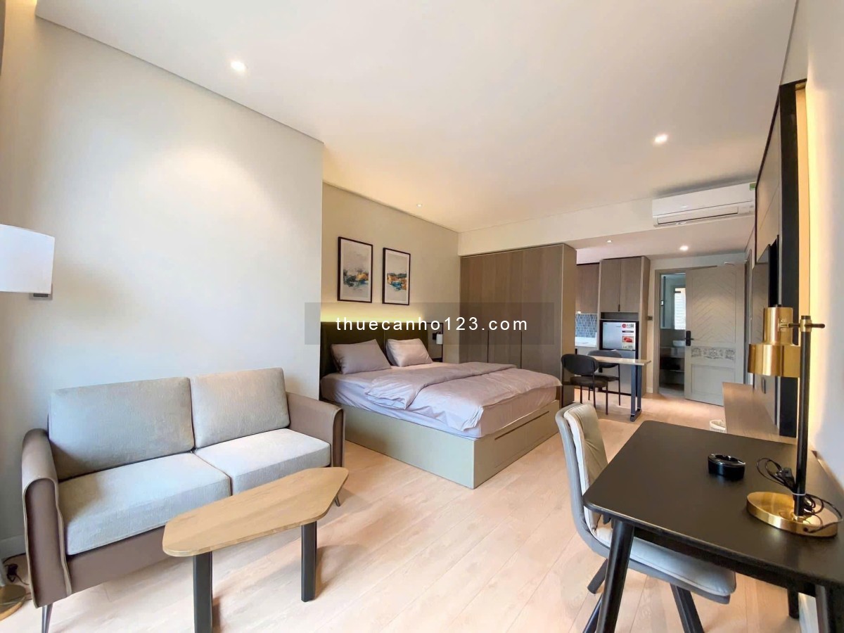 Cho thuê căn hộ có ban công, tách bếp, có nội thất hiện đại tại gần sân bay Tân Sơn Nhất Tân Bình