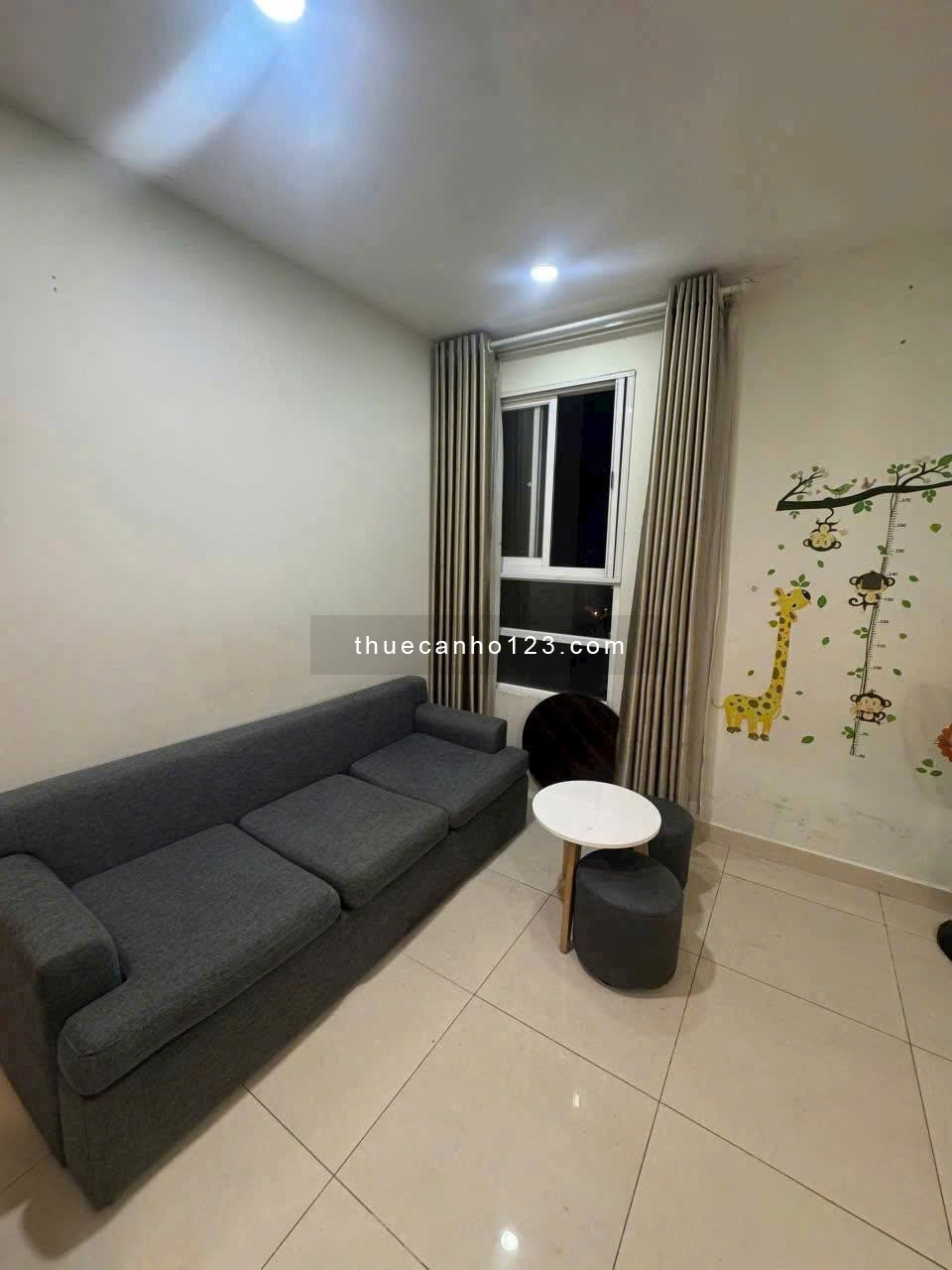 Chung cư 8x Plus Trường Chinh, Q12: 77m2, 2p ngủ, NT, 7.5tr/th