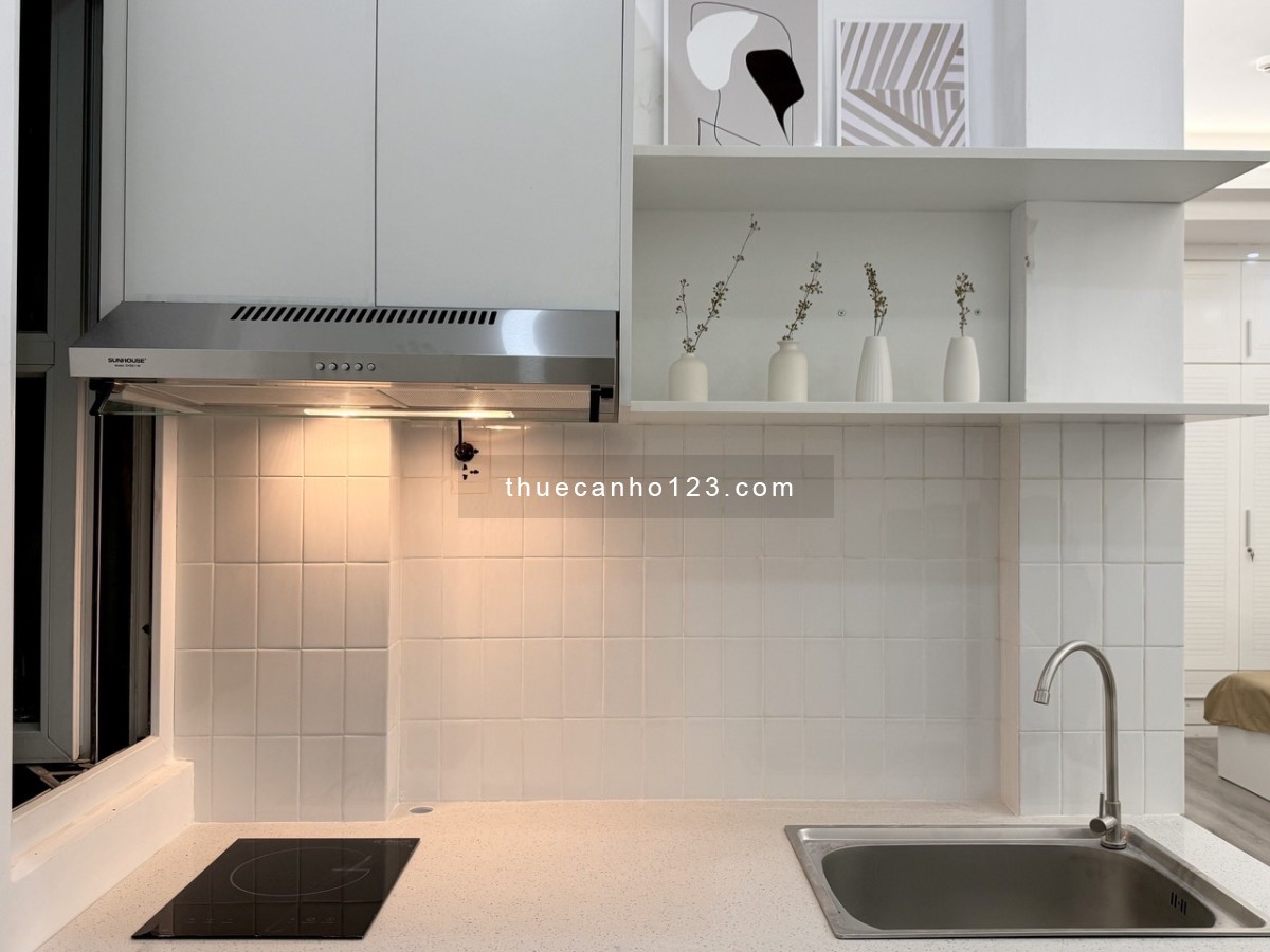 Căn hộ hiện đại mới 100% Q1 - Trần Khánh Dư, rộng 28m2, gần nhà thờ Tân Định