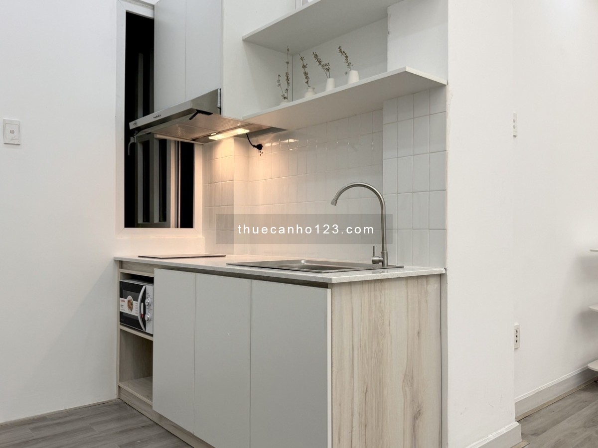 Căn hộ hiện đại mới 100% Q1 - Trần Khánh Dư, rộng 28m2, gần nhà thờ Tân Định