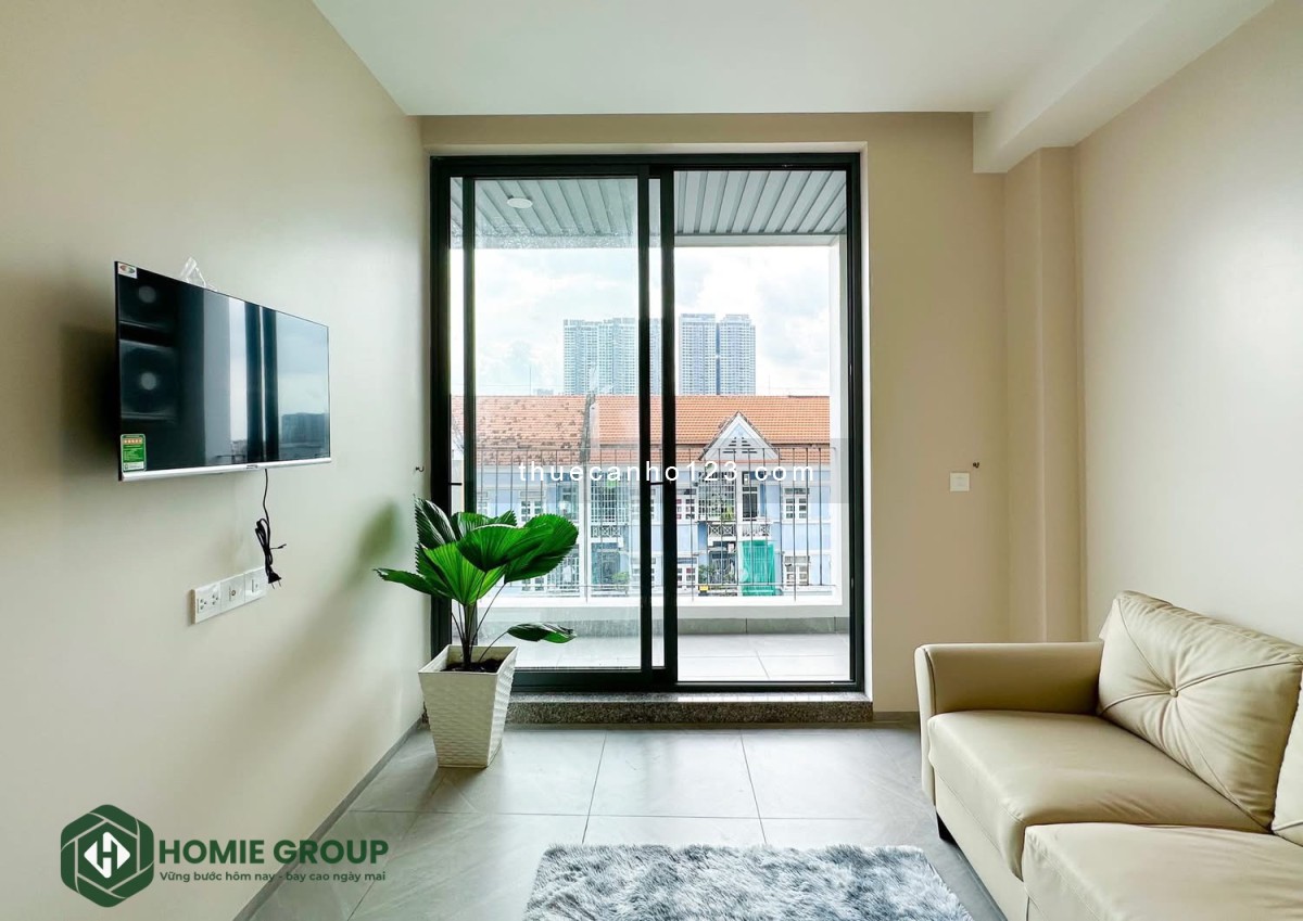 1 phòng ngủ có ban công, full nội thất, Quận 7