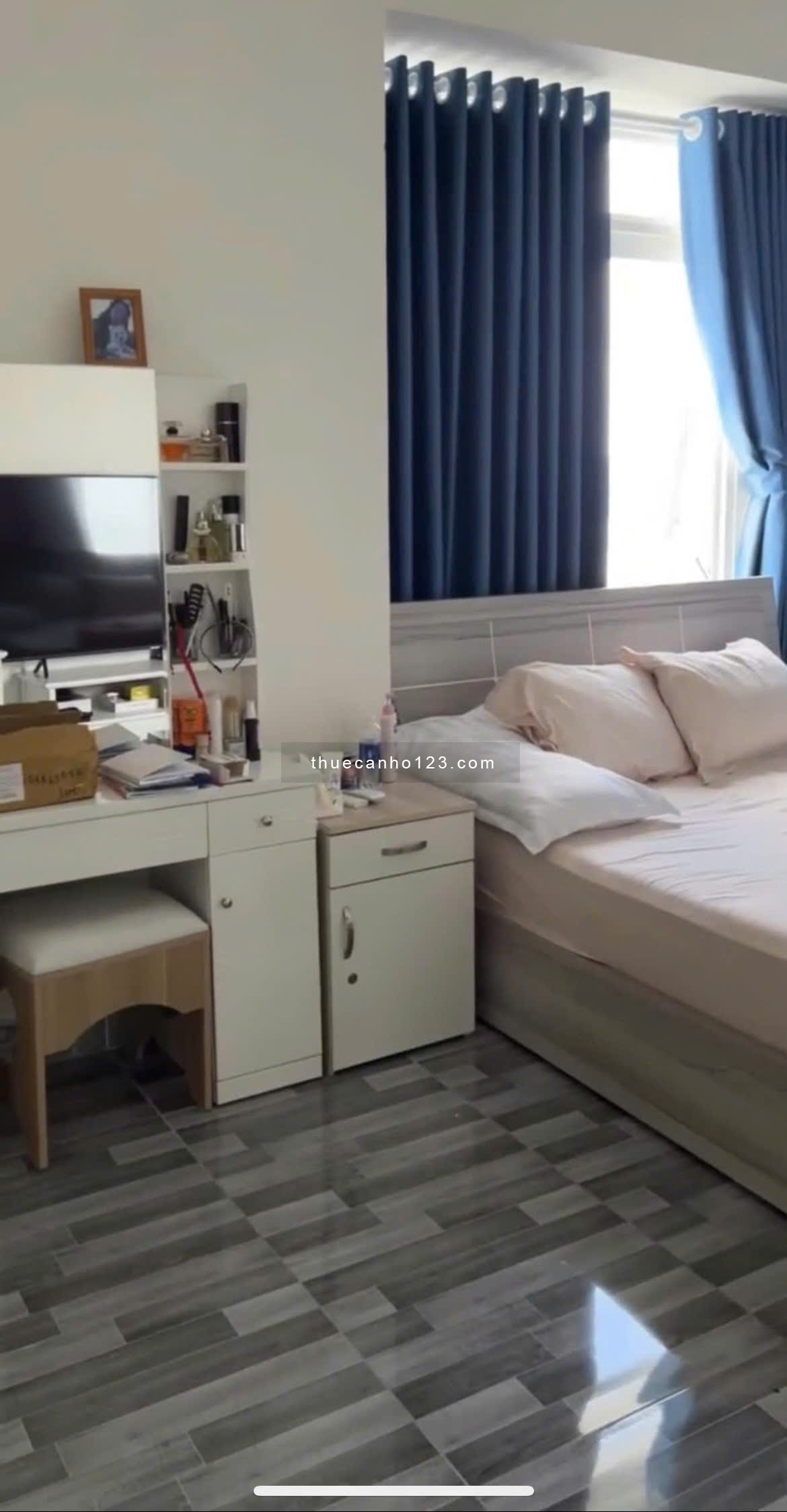 Phúc Yên, Phan Huy Ích, P15, TB, 115m2, 3PN, 2WC, Nội thất, 12tr/tháng.