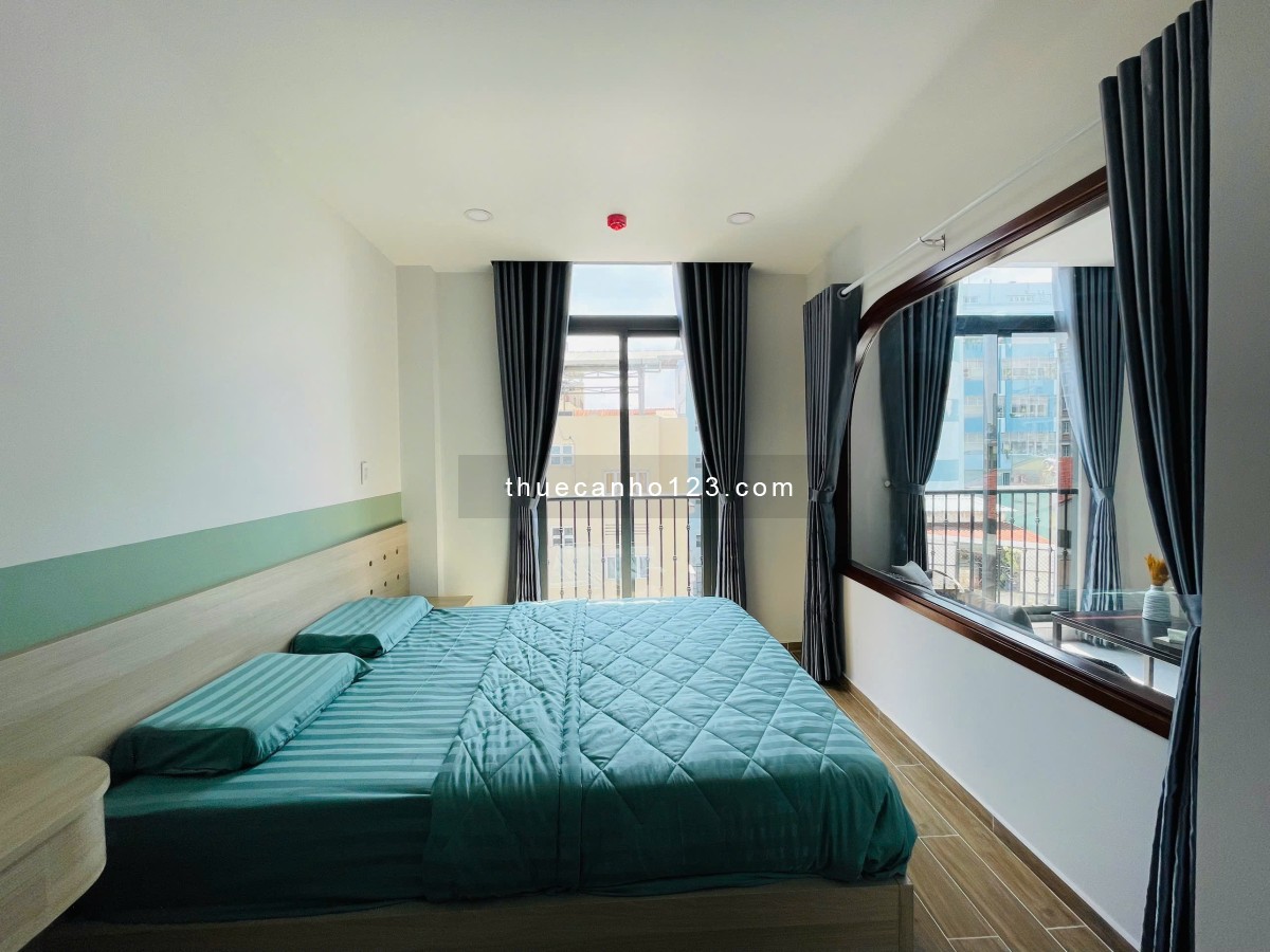 Căn Hộ 1PN Ban Công Đón Nắng - Gần Hàng Xanh - Full NT Hiện Đại, Nhiều Tiện Ích Xung Quanh