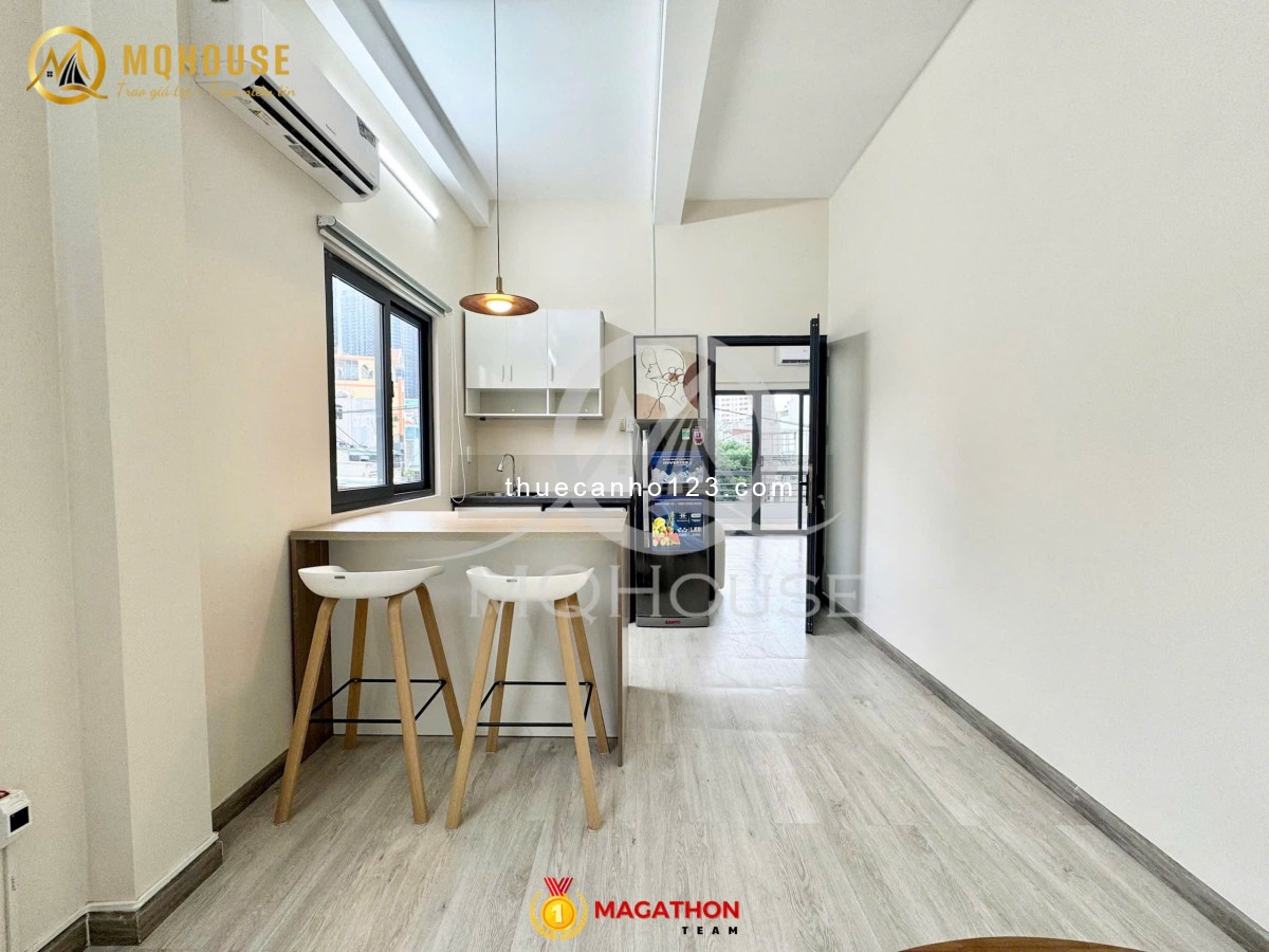 Nhà Còn 1 Phòng Để Giá Tốt Cho Vị Khách May Mắn Cuối - 1PN Ban Công Full Nội Thất Hiện Đại Gần Q1