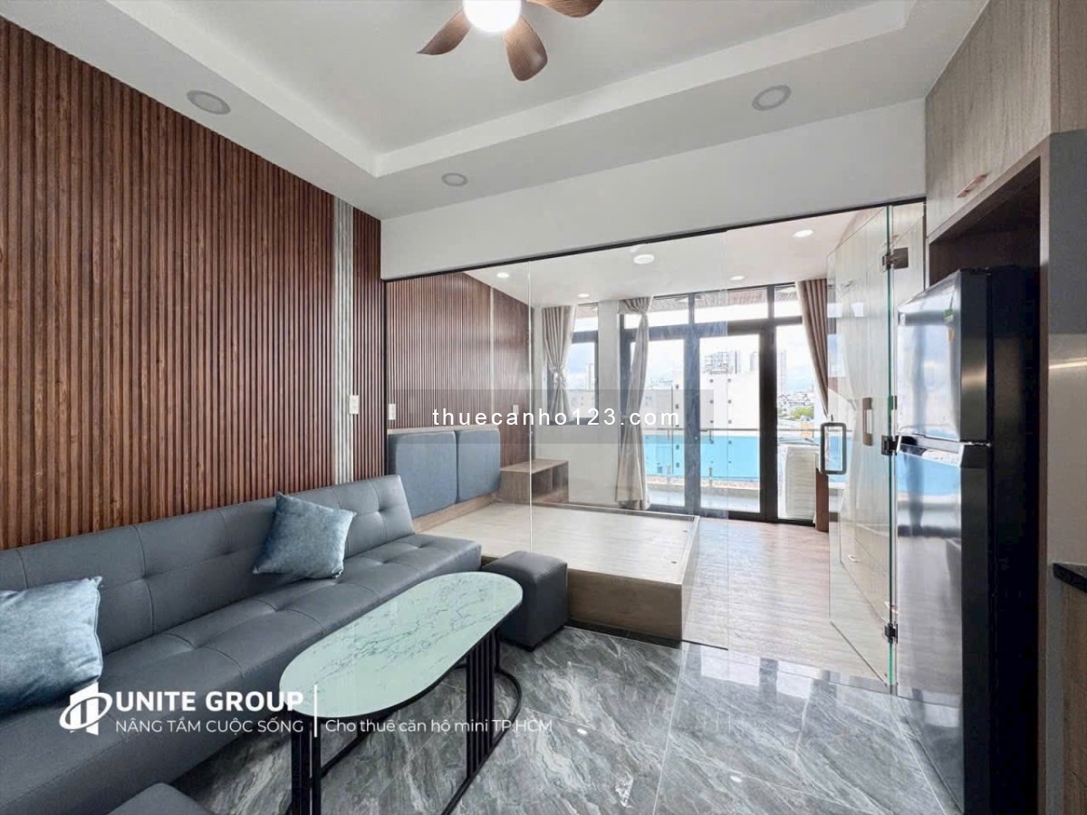 MỚI!! CHDV 1PN BAN CÔNG MÁY GIẶT RIÊNG NGAY TRUNG TÂM Q7, gần Lotte, CresentMall, Vivocity