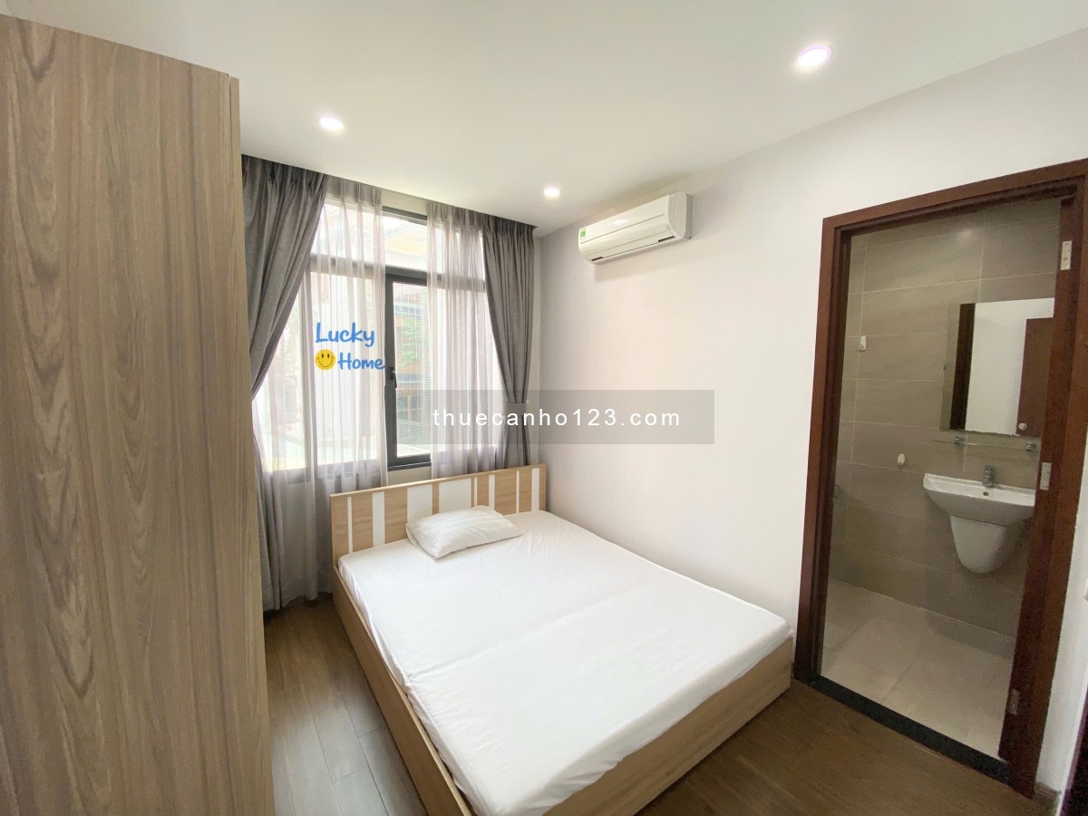 Cho thuê căn hộ 2PN full nội thất gần sân bay Tân Sơn Nhất - CV Hoàng Văn Thụ - thang máy - mới 100%