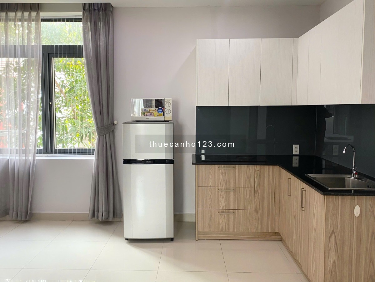 Cho thuê căn hộ 2PN full nội thất gần sân bay Tân Sơn Nhất - CV Hoàng Văn Thụ - thang máy - mới 100%