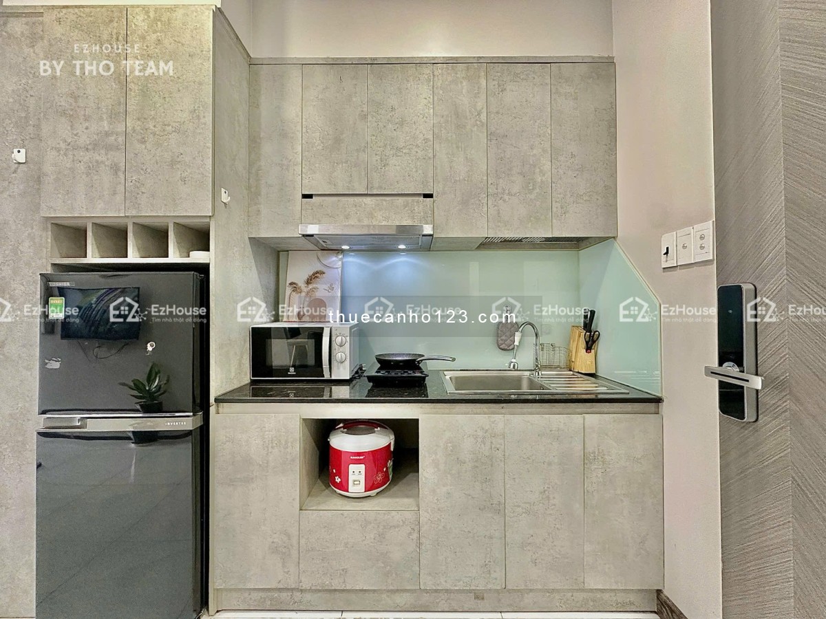 Cho thuê căn hộ 1 phòng ngủ full nội thất – Nguyễn Trọng Lội, P4