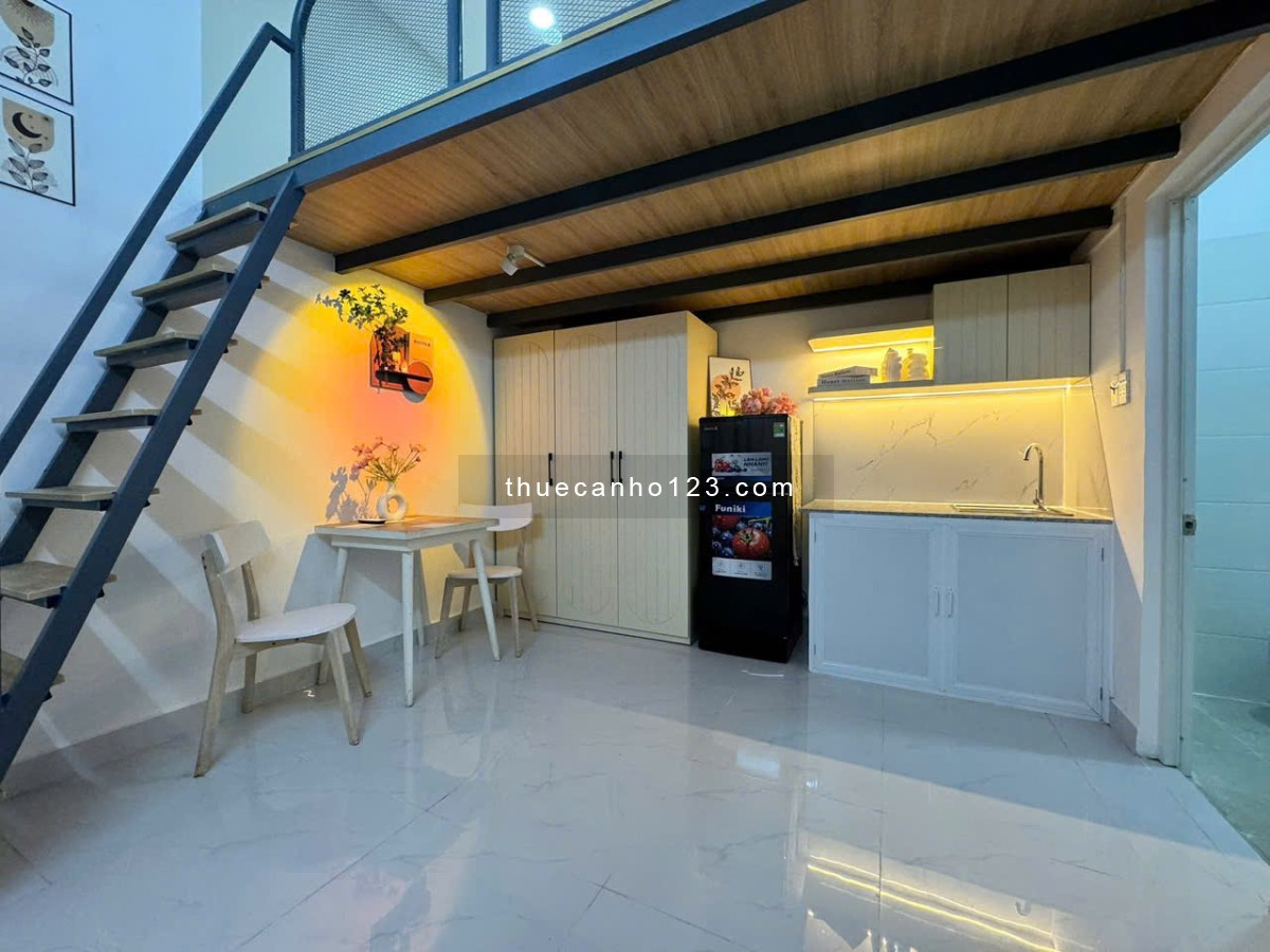 Phòng có gác giá rẻ Bàu Bàng P13 Tân Bình