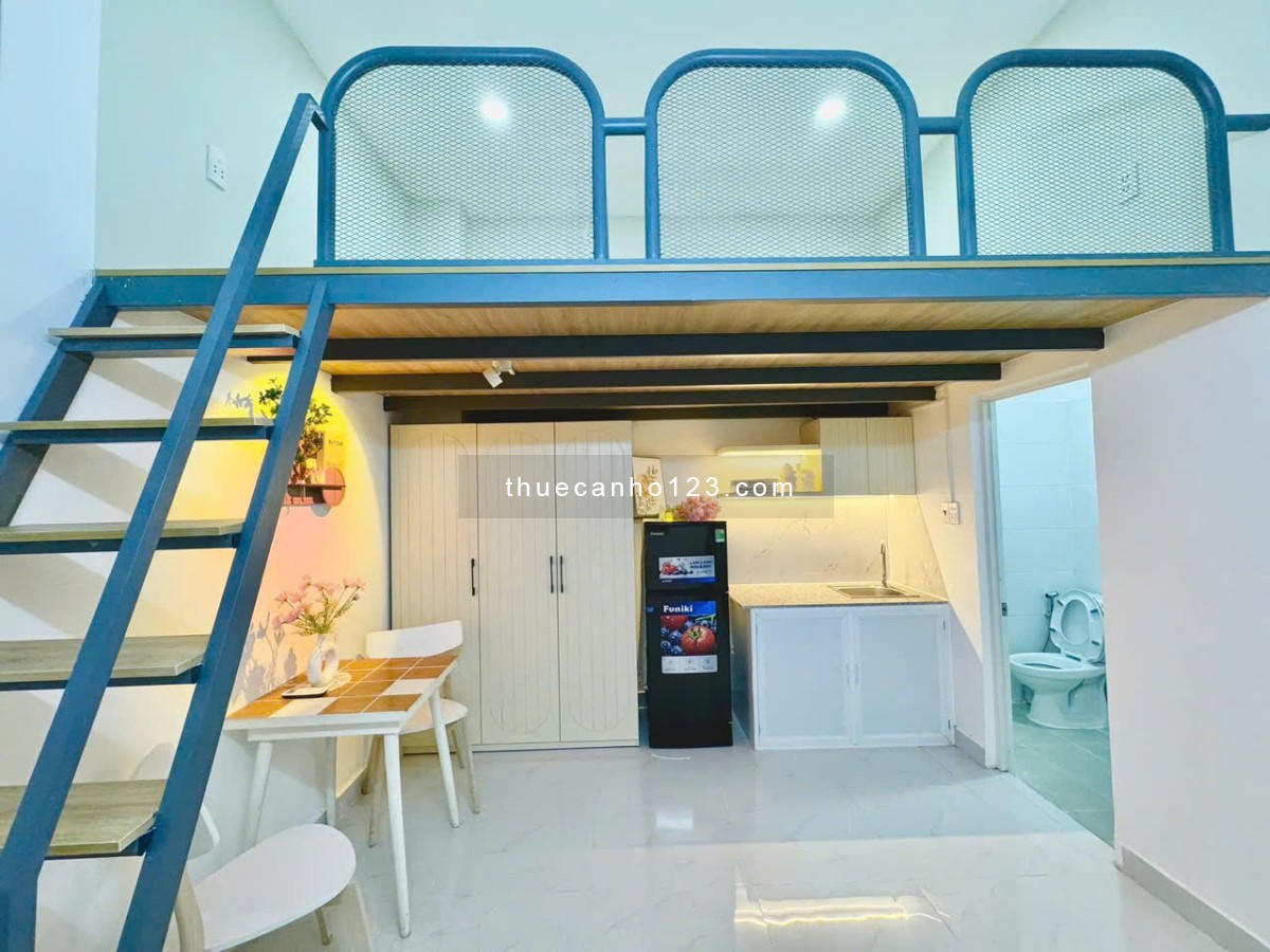 Phòng có gác giá rẻ Bàu Bàng P13 Tân Bình