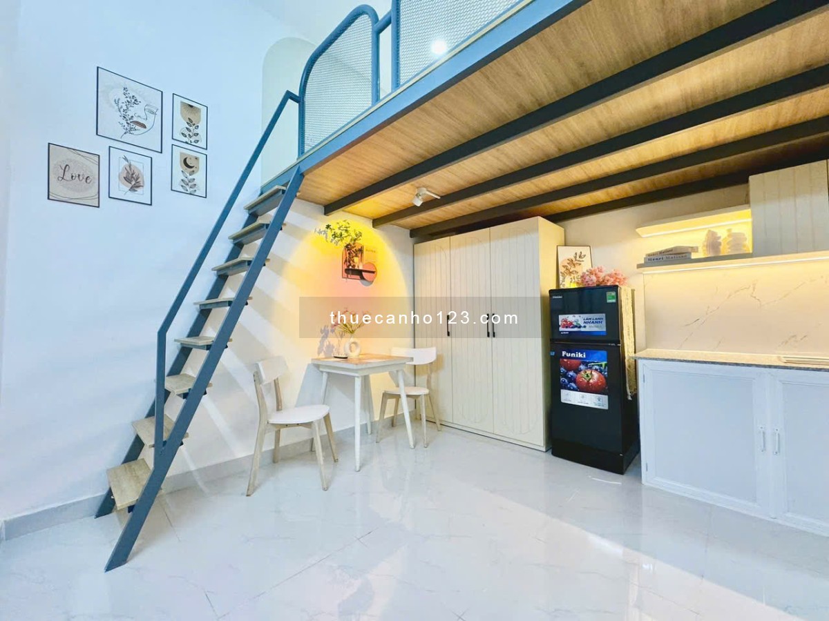 Phòng có gác giá rẻ Bàu Bàng P13 Tân Bình