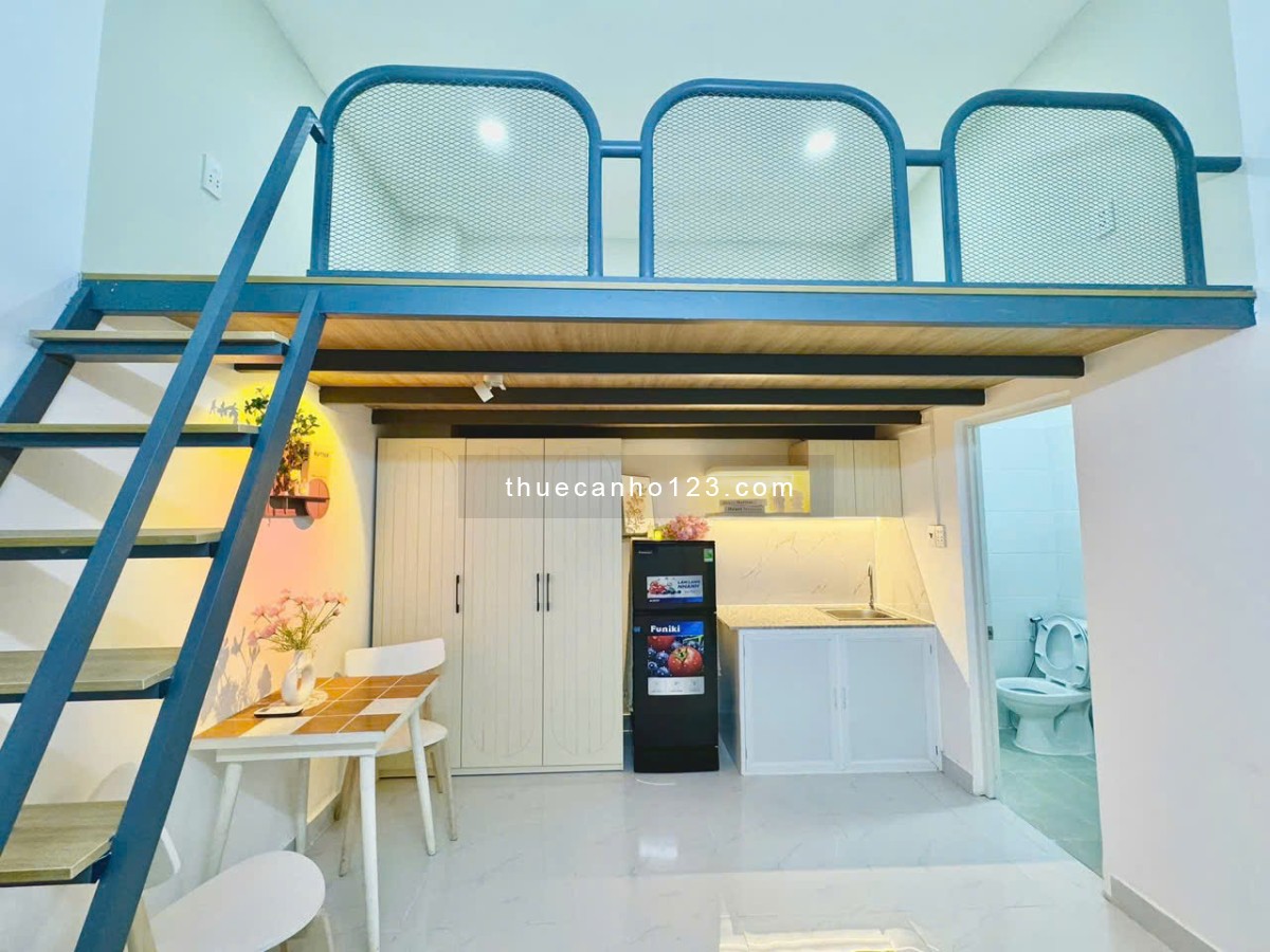 Phòng có gác giá rẻ Bàu Bàng P13 Tân Bình