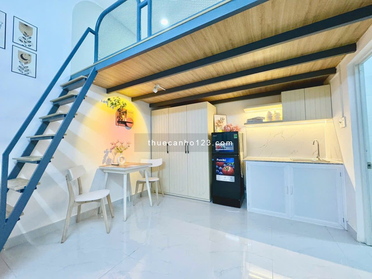 Phòng có gác giá rẻ Bàu Bàng P13 Tân Bình