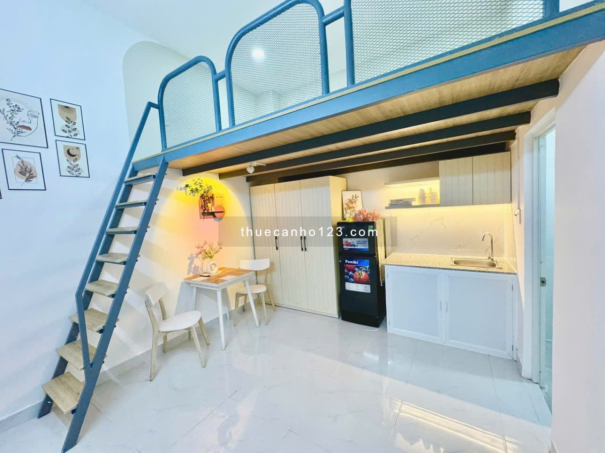 Phòng có gác giá rẻ Bàu Bàng P13 Tân Bình