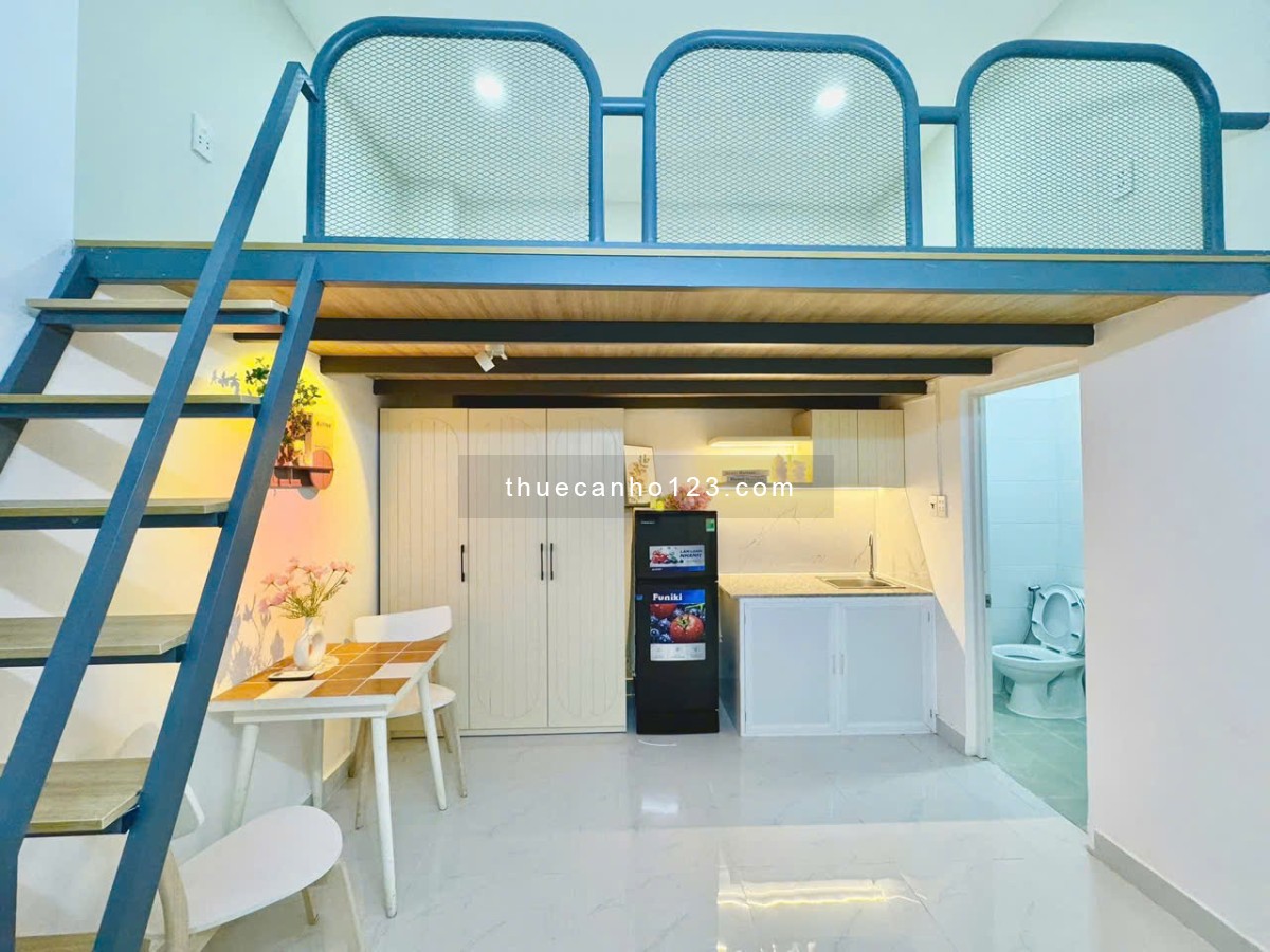 Phòng có gác giá rẻ Bàu Bàng P13 Tân Bình