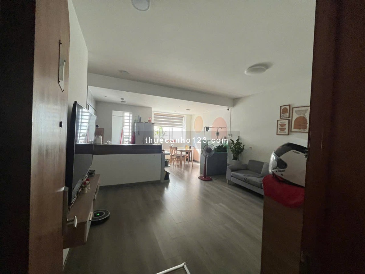 Chung cư Saigonres, Nguyễn Xí, BT: 90m2, 3p ngủ, 2wc, full nt, 15tr/th